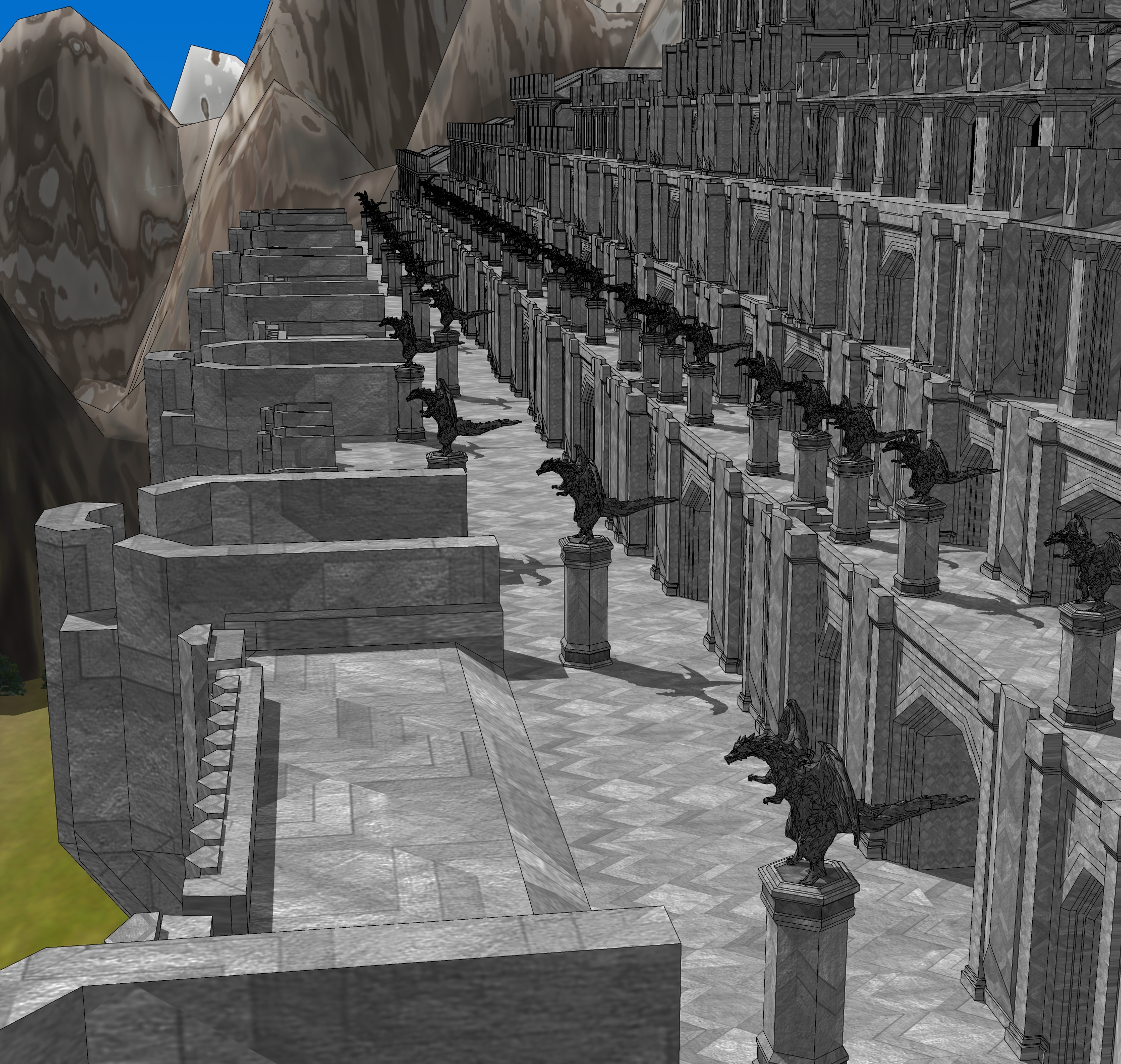 드워프 왕국 외관-Dwarf Kingdom Appearance-5