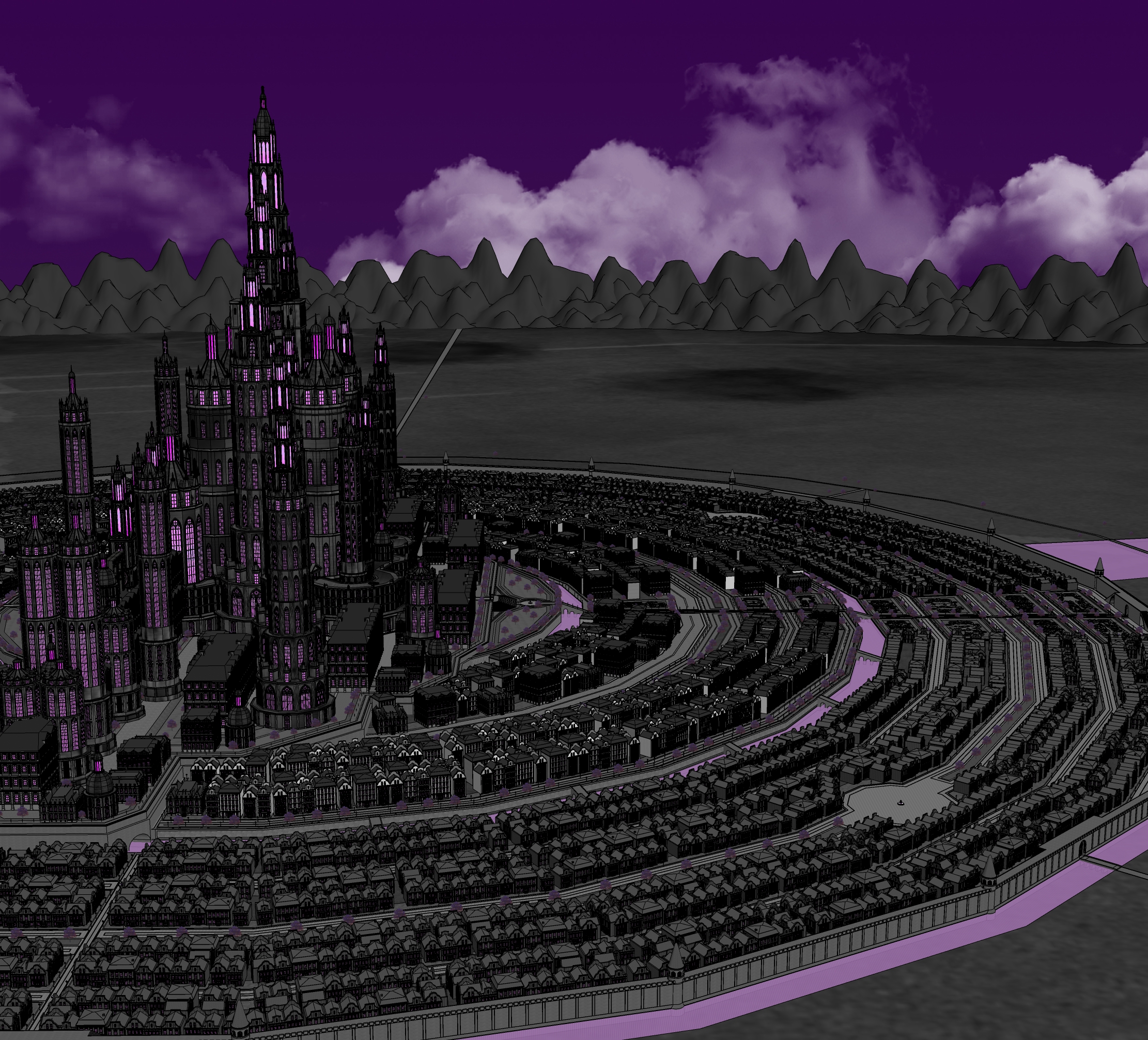 City of Fallen Wizards Castle Version_타락한 마탑도시 성 버전-4