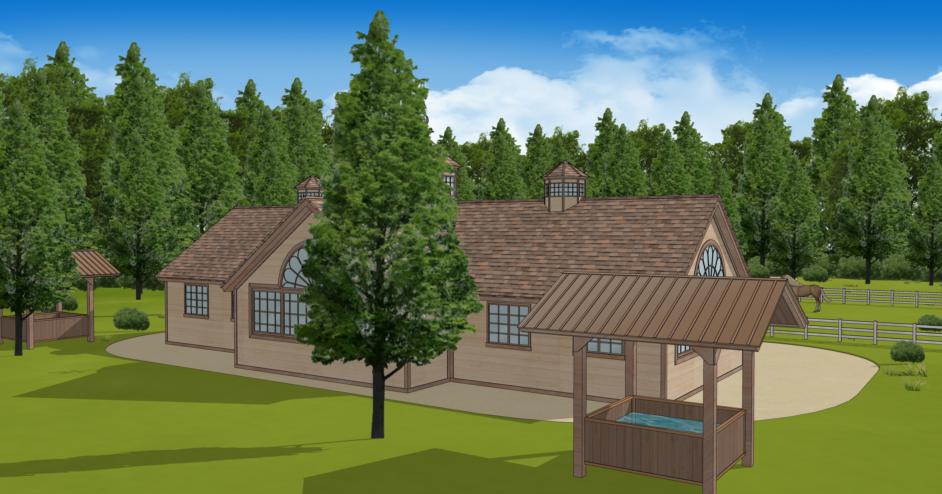 마구간 외부 Outside the stable ver3-4 마구간 외부 Outside the stable ver3-4