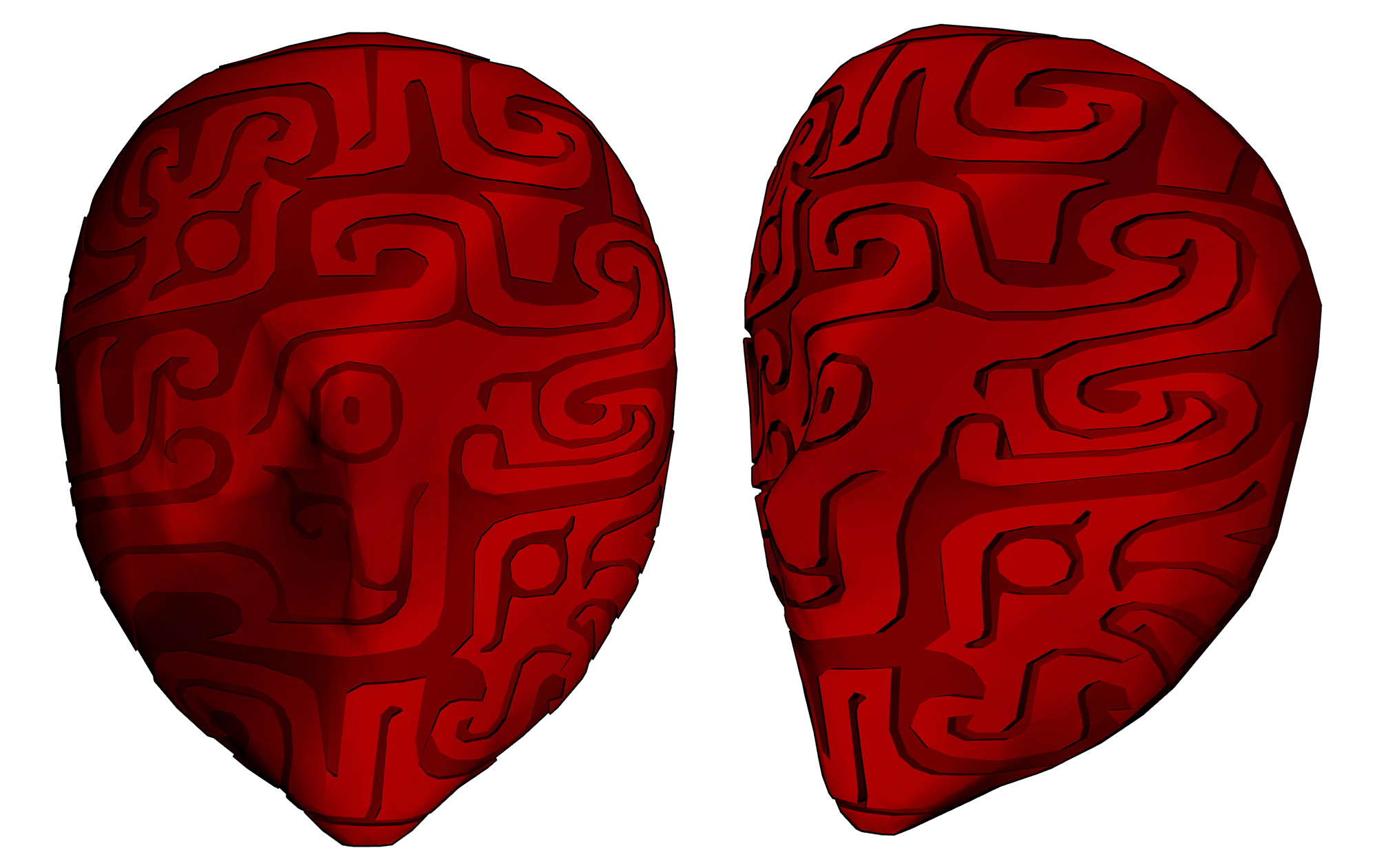 동양풍 가면 Oriental style mask A-31-3 동양풍 가면 Oriental style mask A-31-3