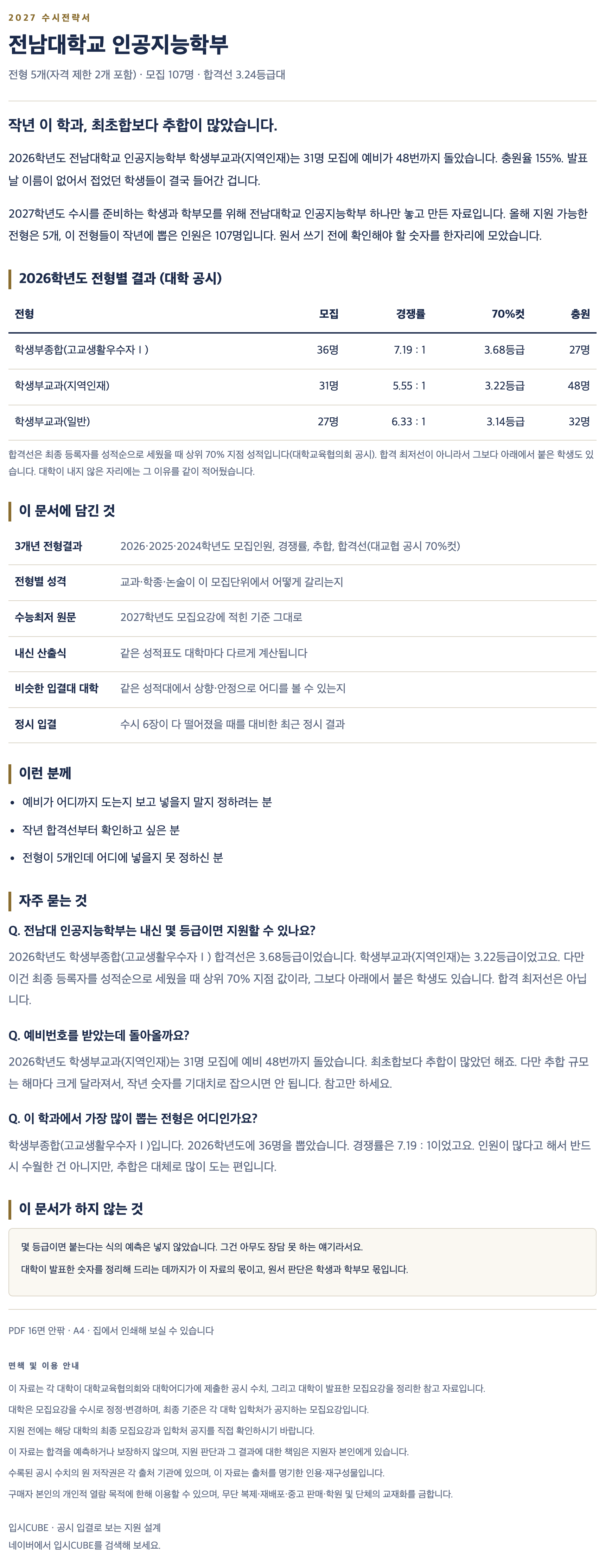 전남대_인공지능학부_상세 전남대_인공지능학부_상세