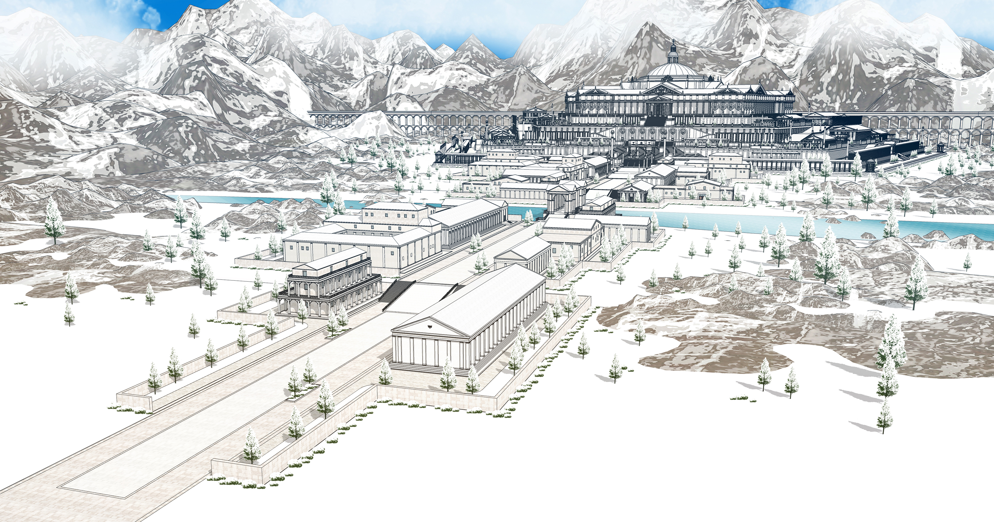 울신전마을 겨울 Temple Village winter-1보정