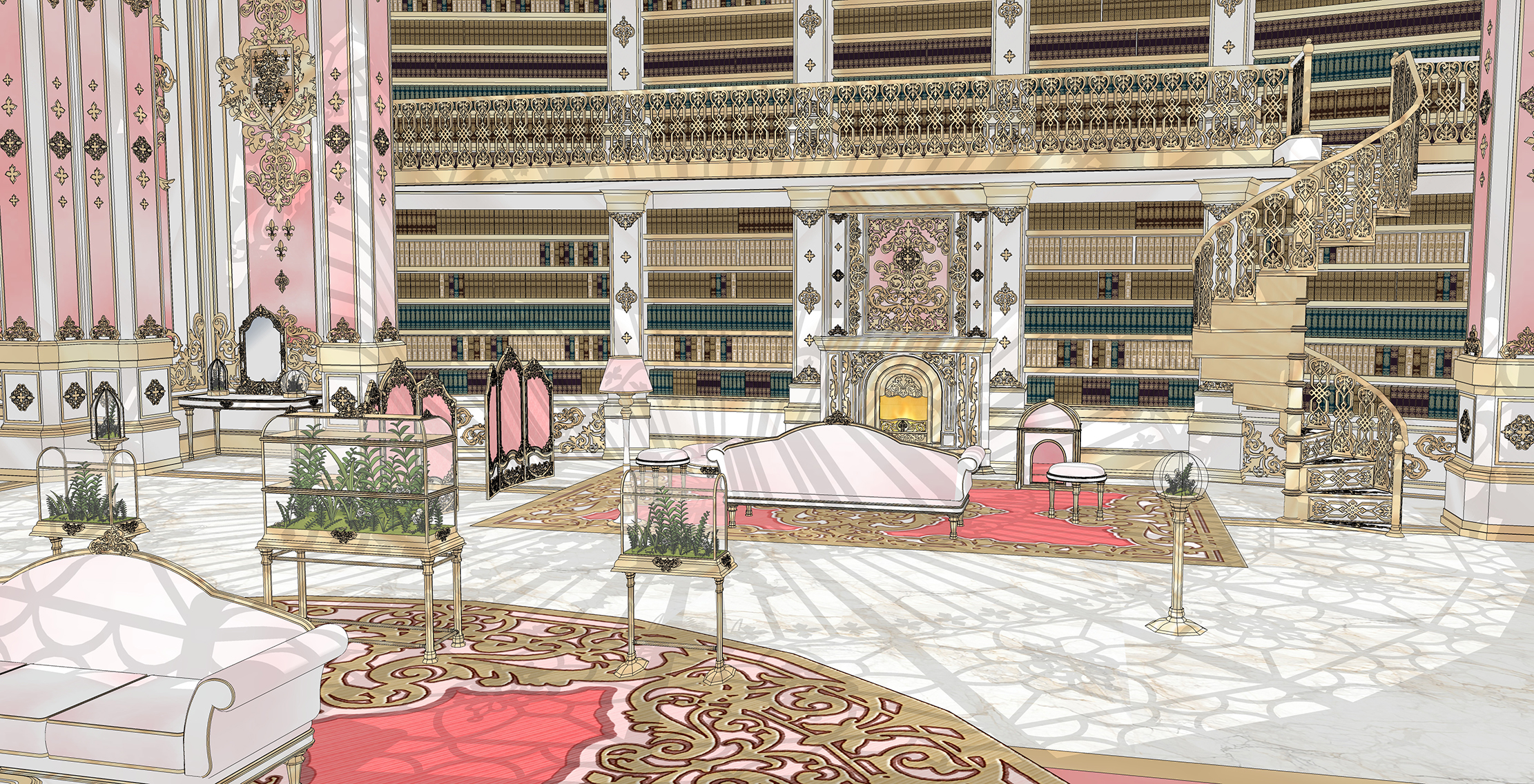 공주 집무실princess office-4 공주 집무실princess office-4