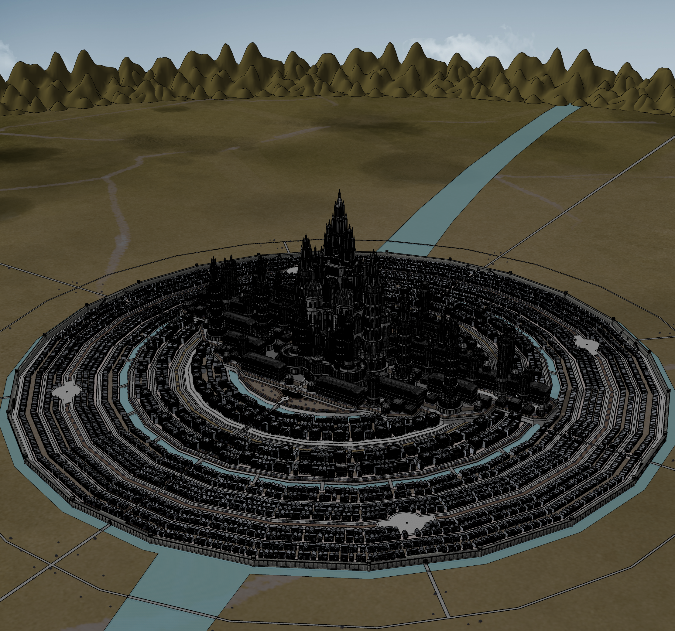 Wizard's City Castle Version Ruins_마탑도시 성 폐허버전-1-1