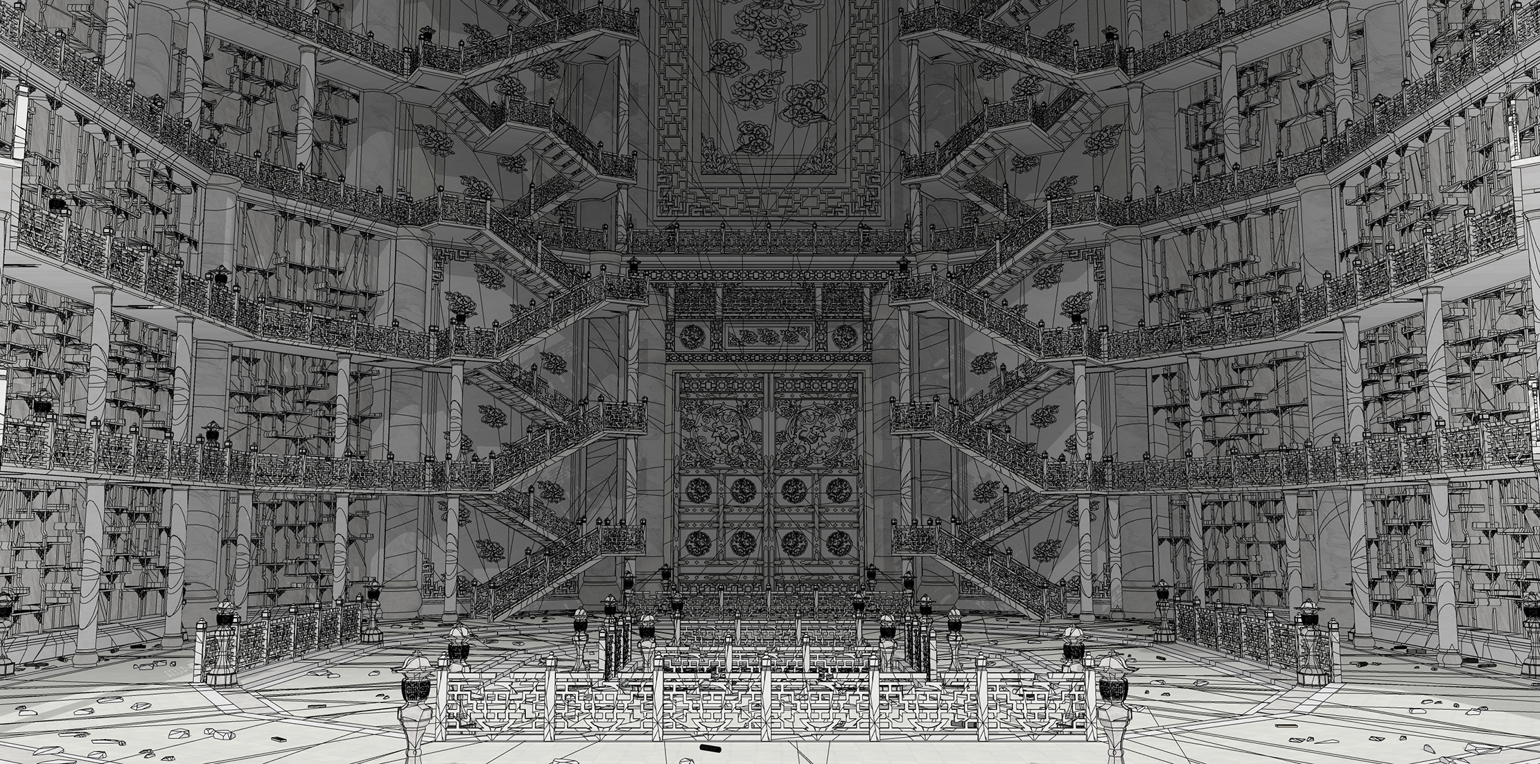 비급서고 폐허 Secret library ruin ver4-0