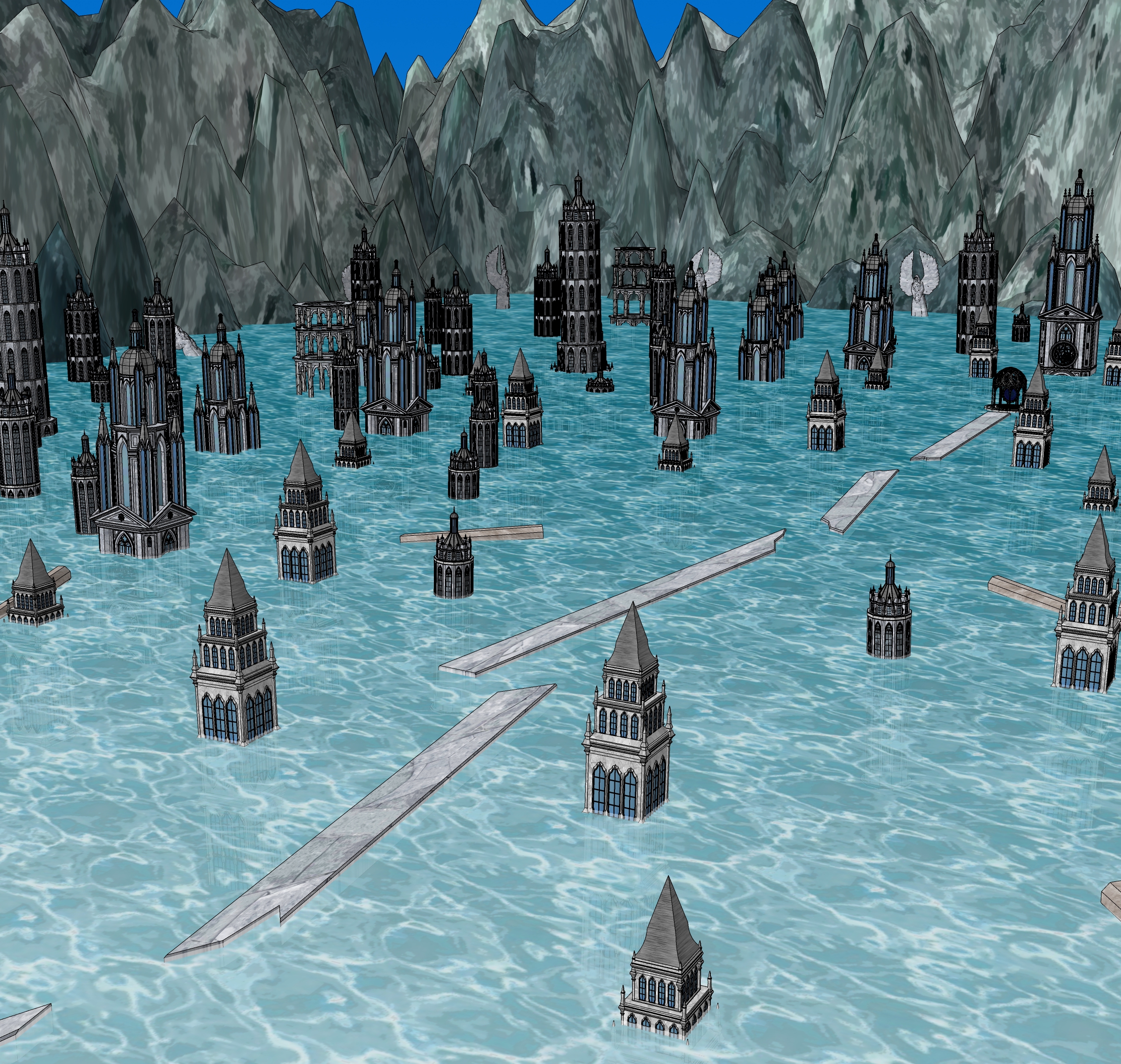 물에 잠긴 도시-submerged city-9