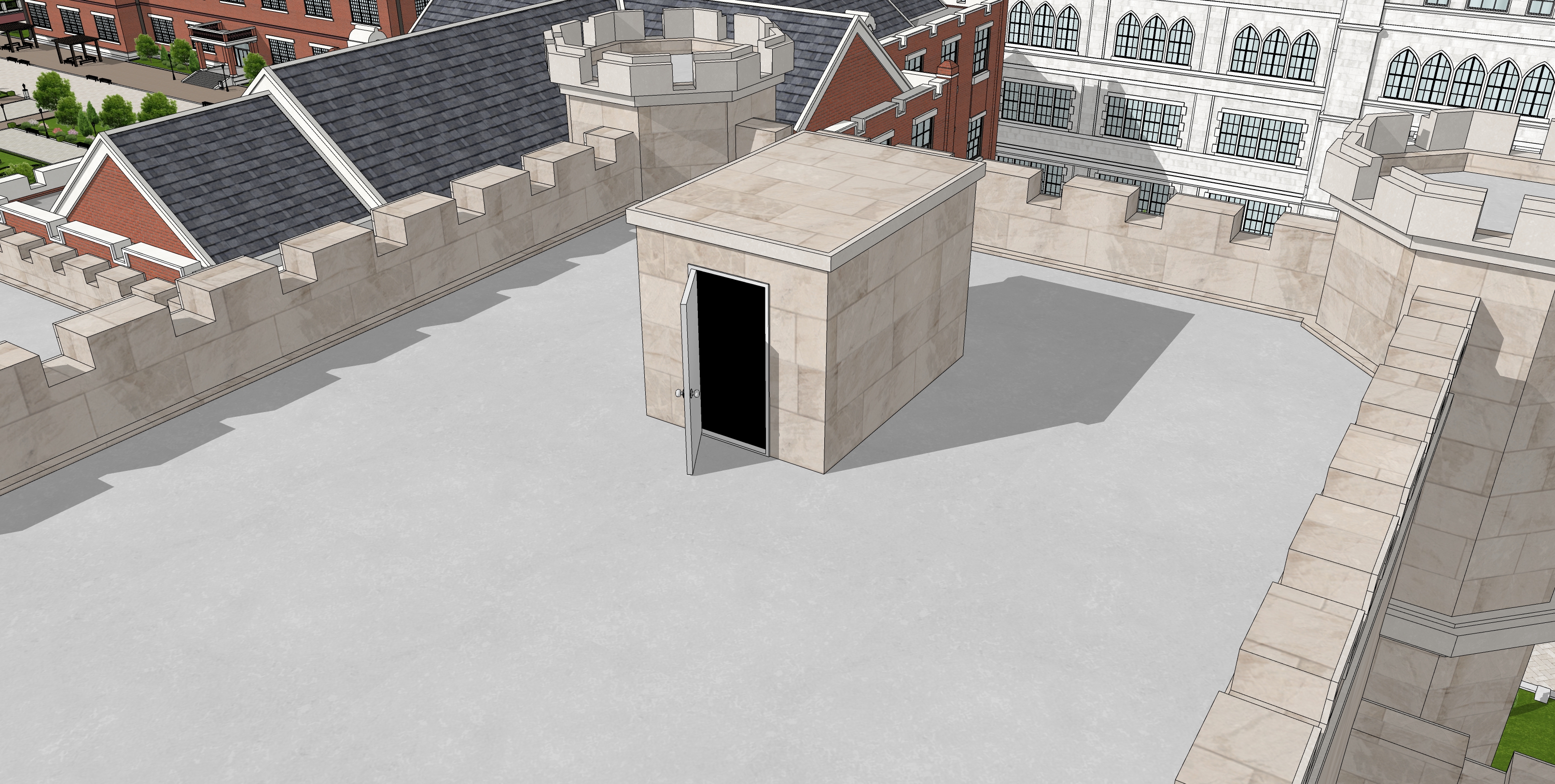 학교 서양풍학교 Western-style school-29 학교 서양풍학교 Western-style school-29