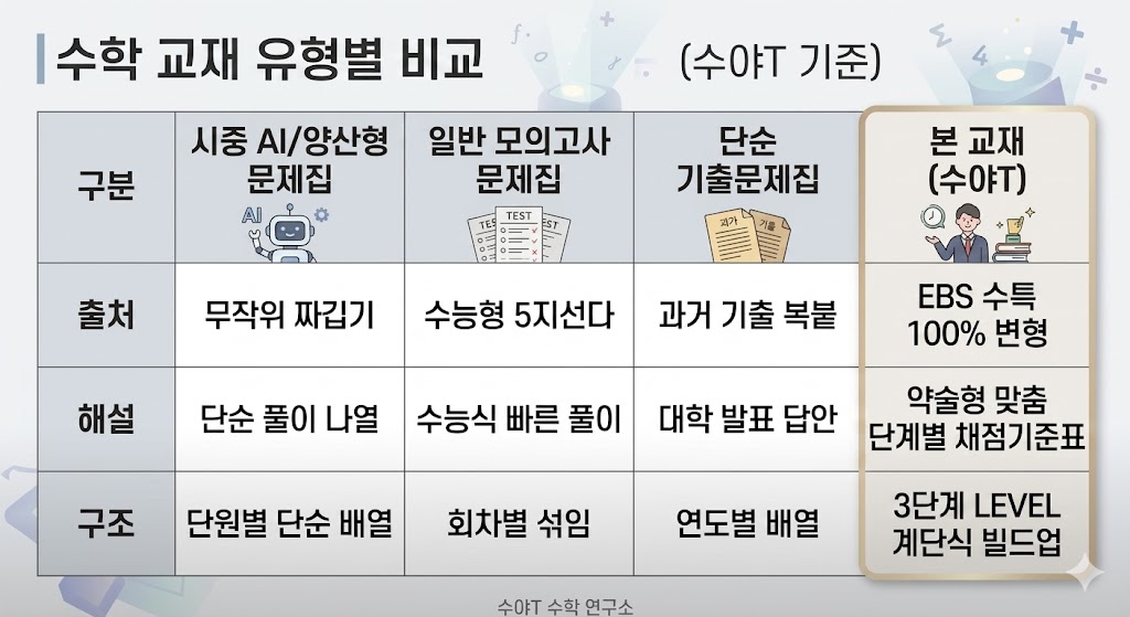 교재 비교표
