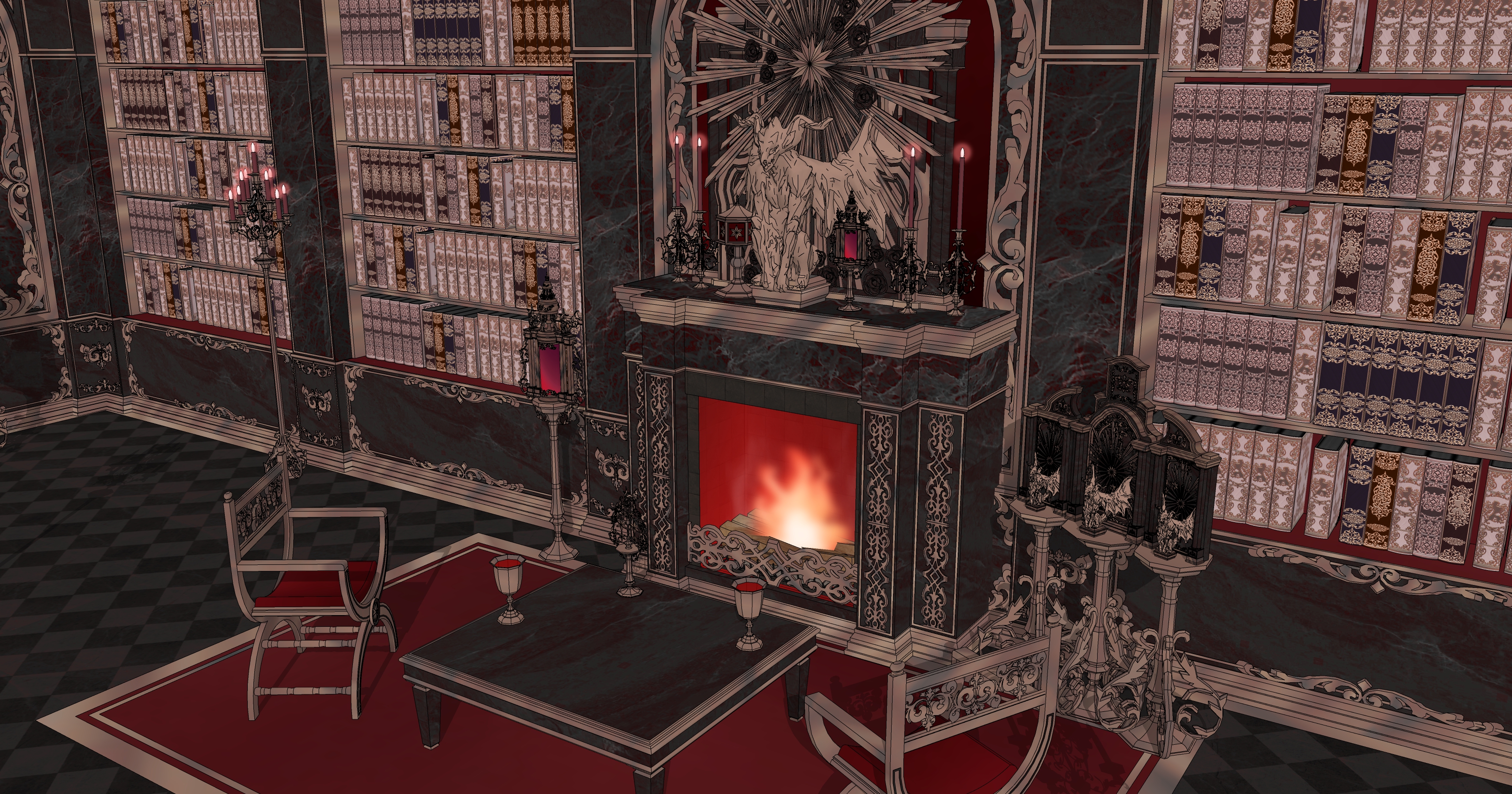 악마 대사제의 집무실 The Demon High Priest's Office-6