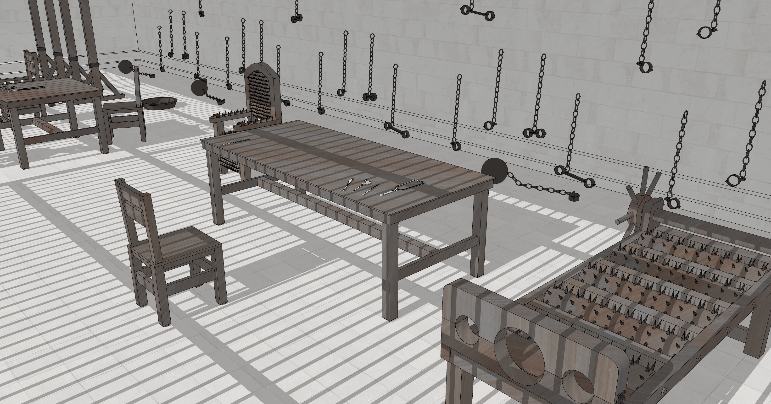 신전 감옥 Temple Prison-17