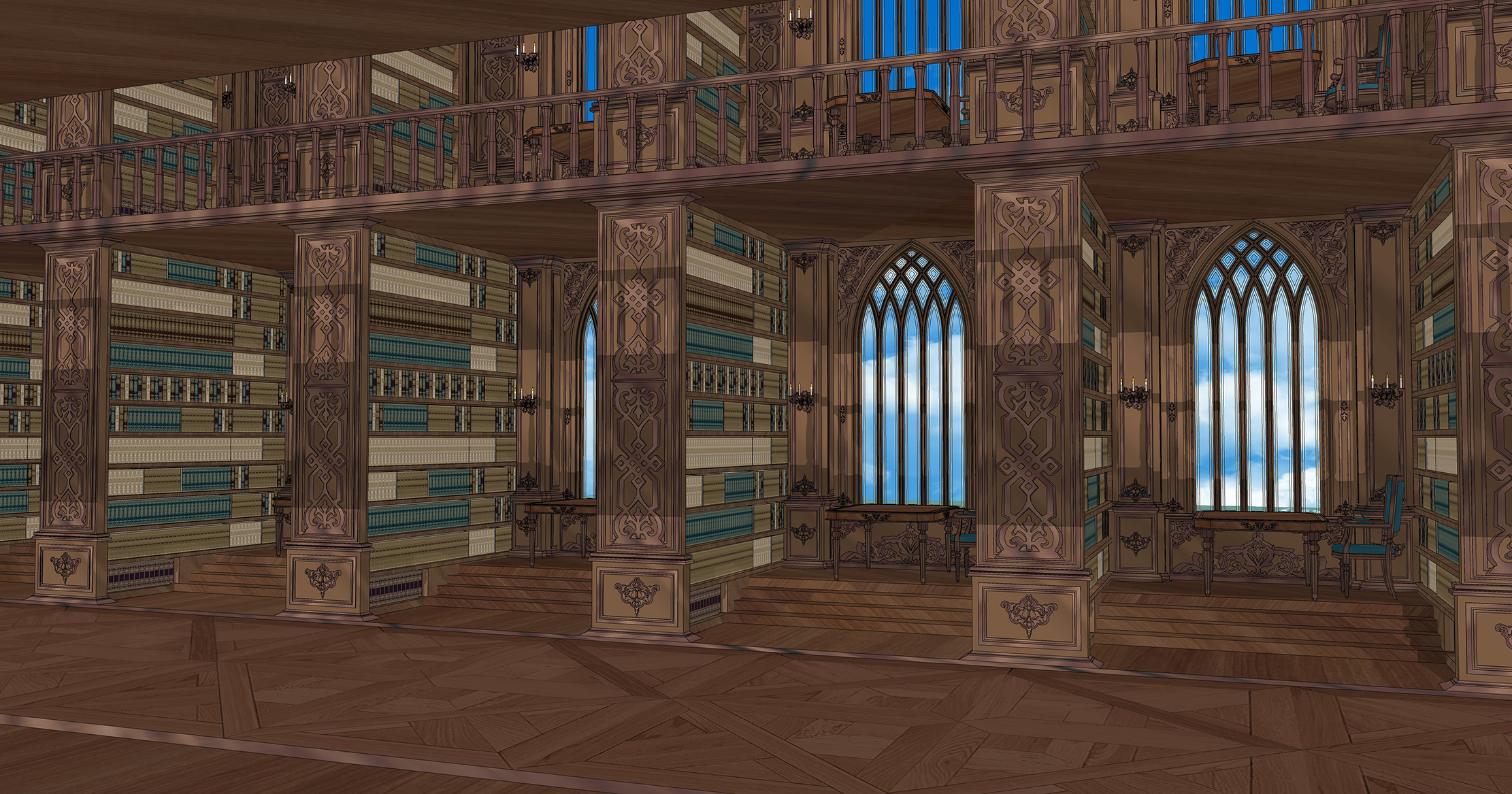 복도형 도서관Corridor-type library-6 복도형 도서관Corridor-type library-6