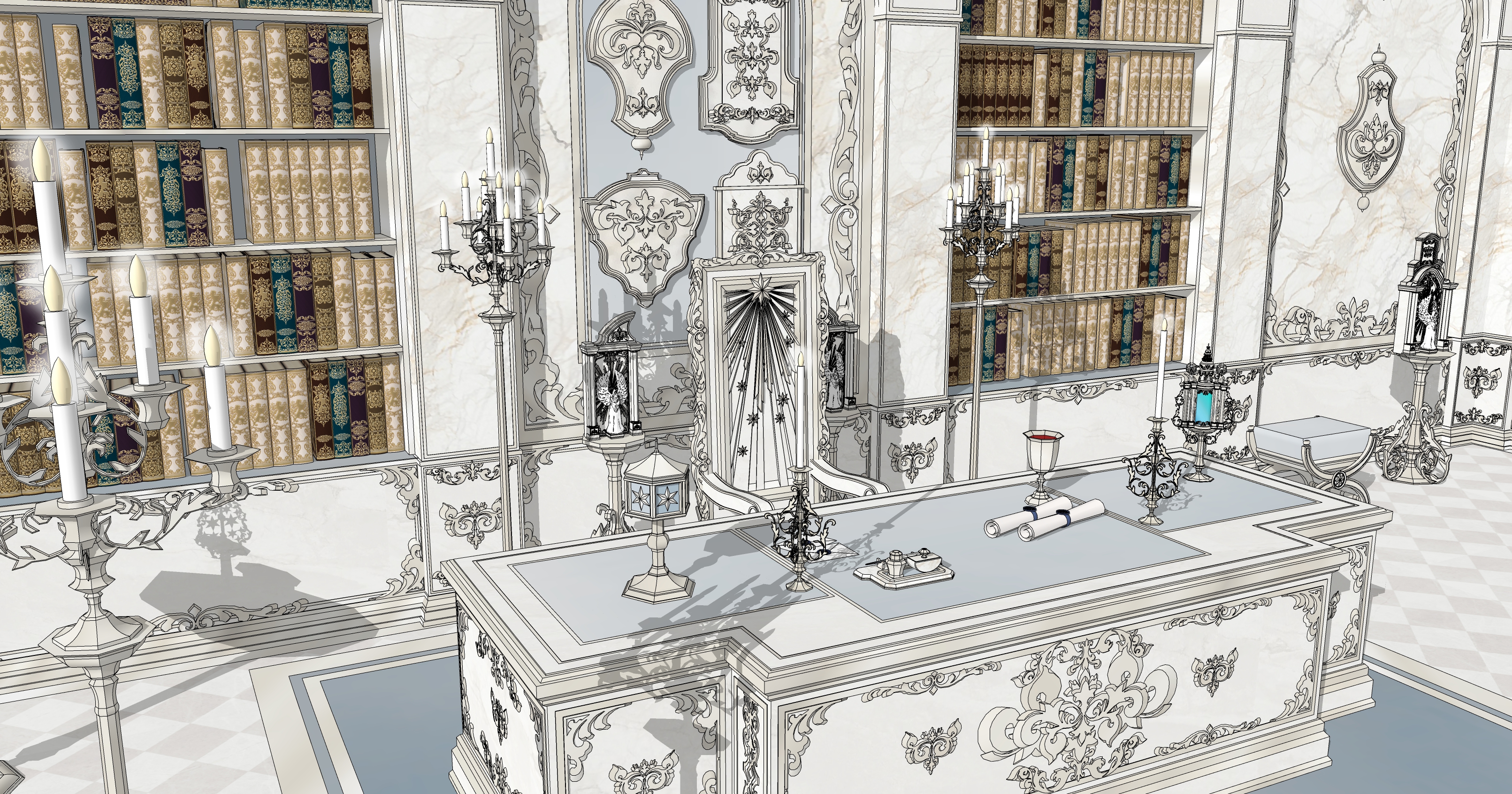 대사제의 집무실 The High Priest's Office-5