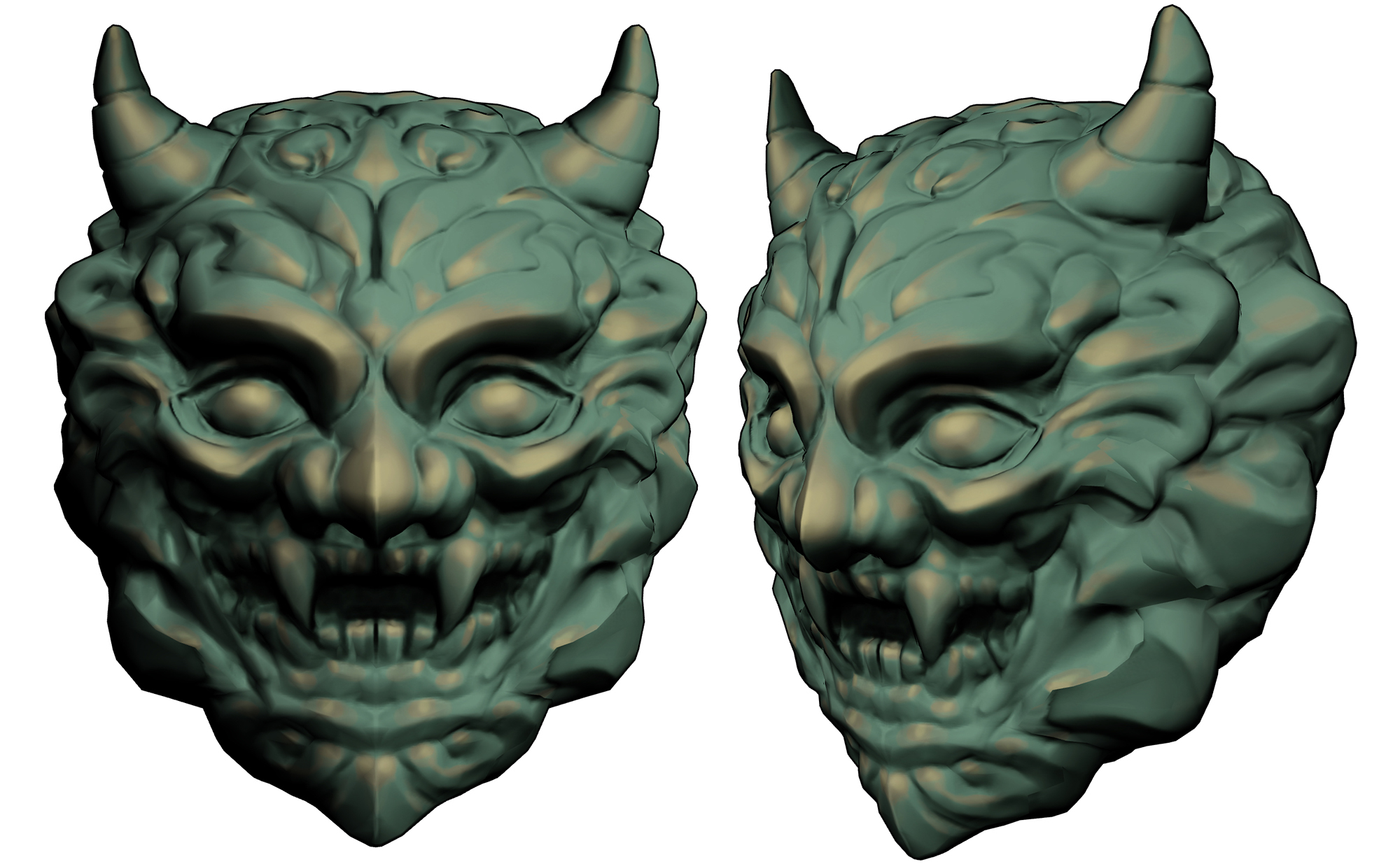 동양풍 가면 Oriental style mask A-36-3 동양풍 가면 Oriental style mask A-36-3