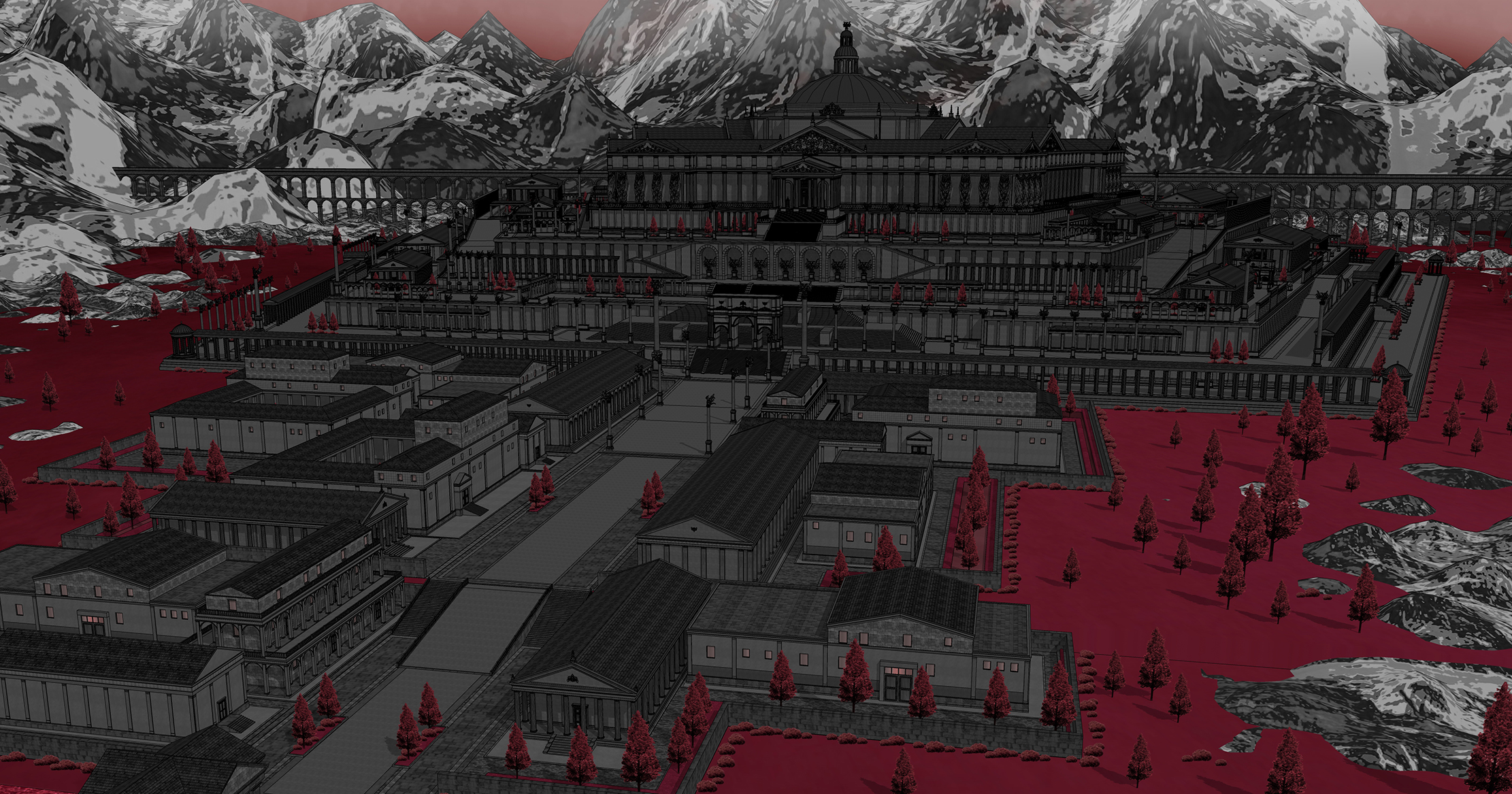 마족 신전 마을Demon Temple Village-2