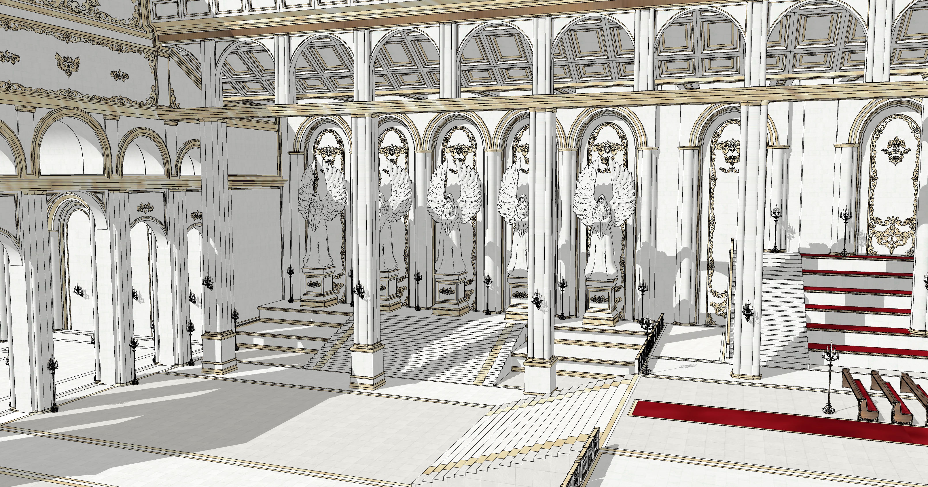 신전 실내 Temple interior-9