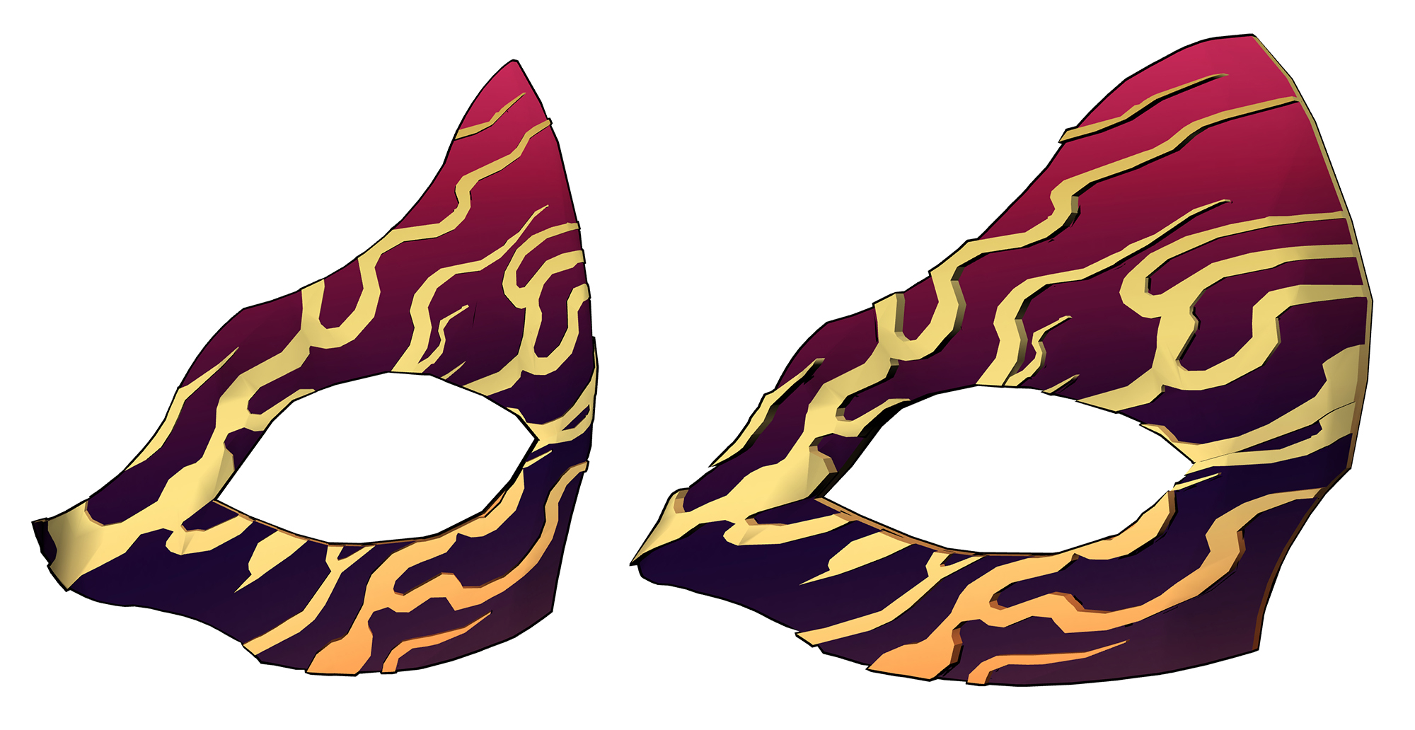 동양풍 가면 Oriental style mask B-23-3 동양풍 가면 Oriental style mask B-23-3