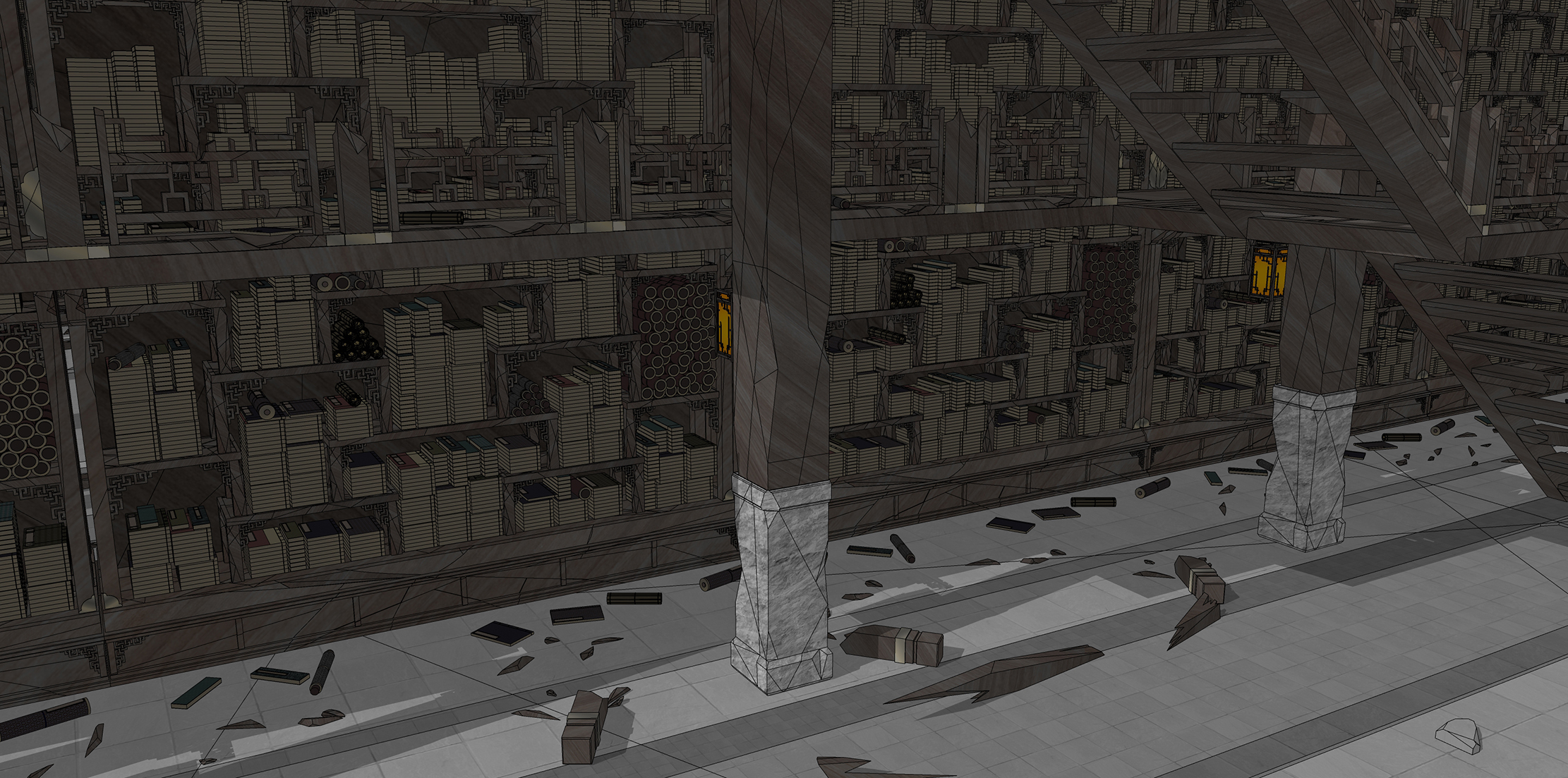 비급서고 폐허 Secret library ruin ver3-4