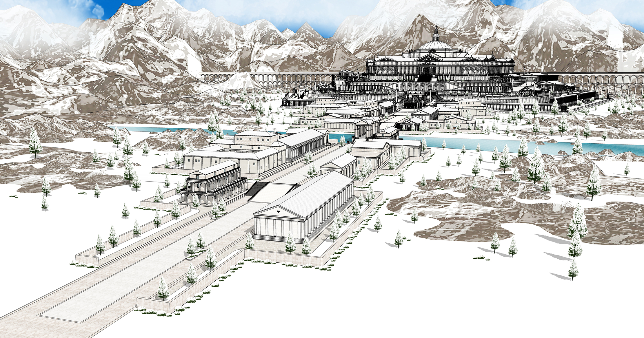 울신전마을 겨울 Temple Village winter-1