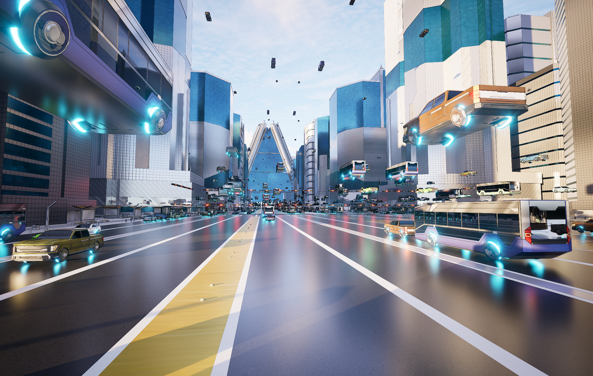 도심렌더-1 도심렌더-1