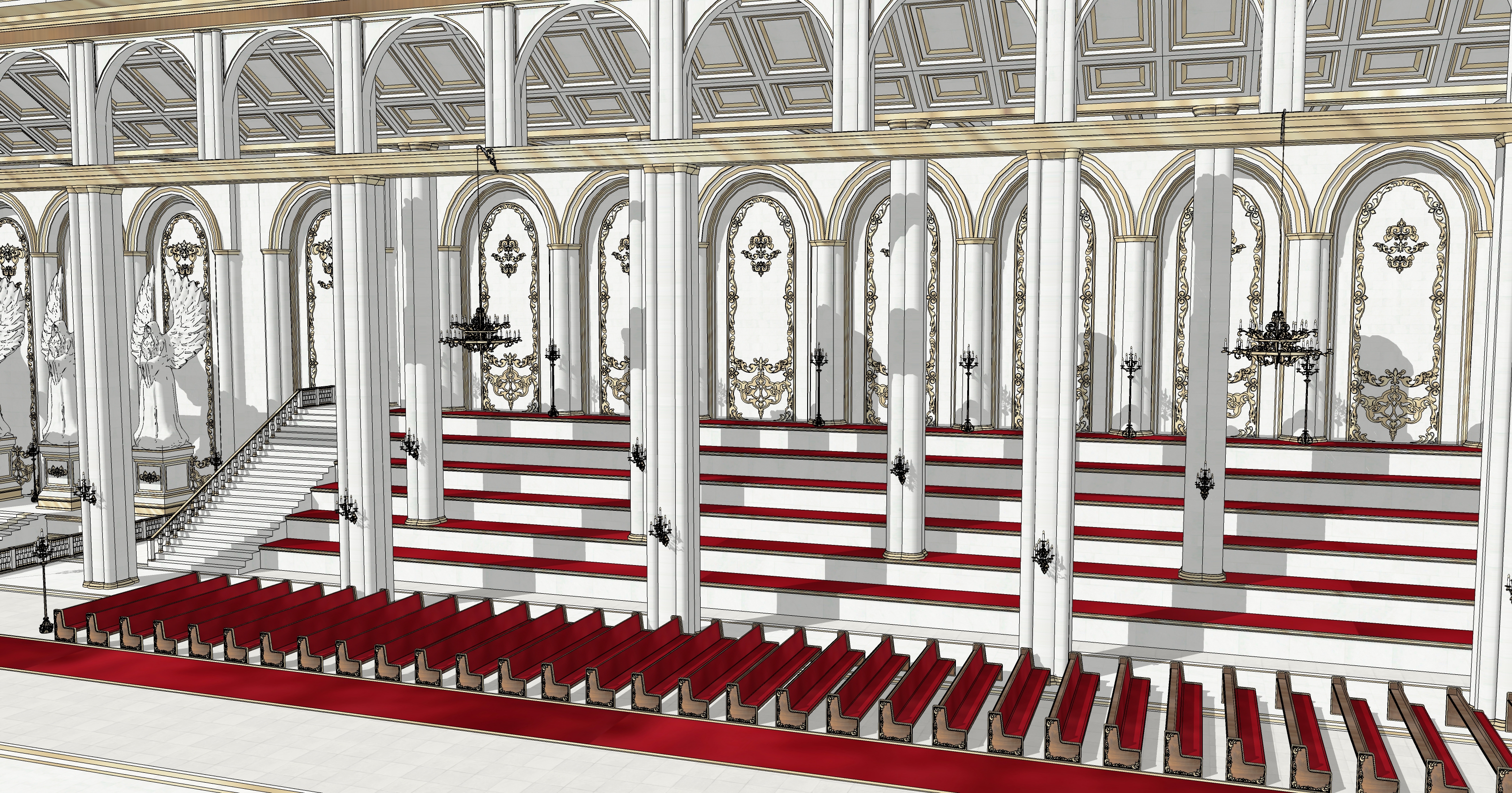 신전 실내 Temple interior-10