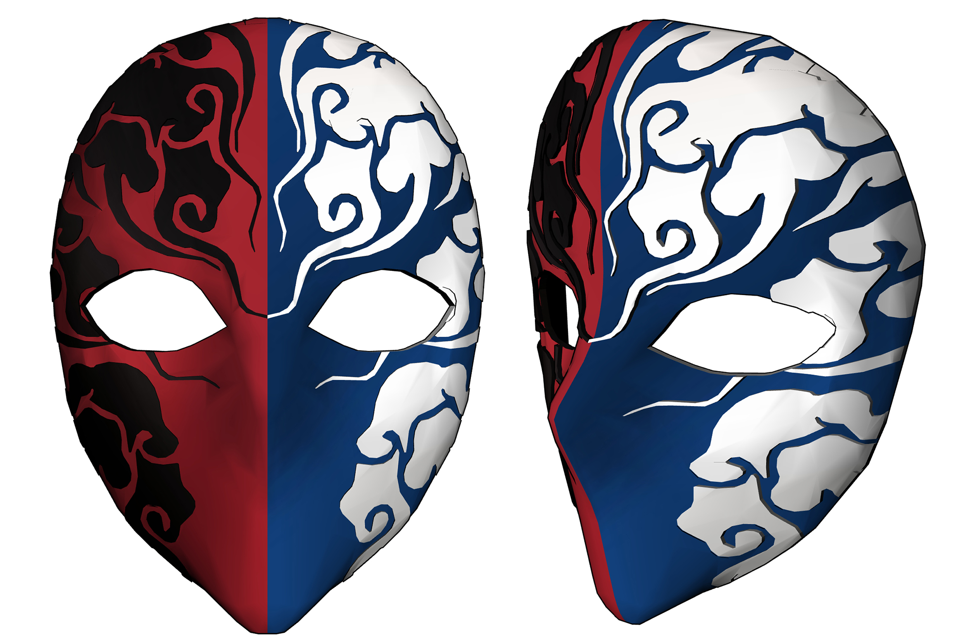 동양풍 가면 Oriental style mask B-35-3 동양풍 가면 Oriental style mask B-35-3