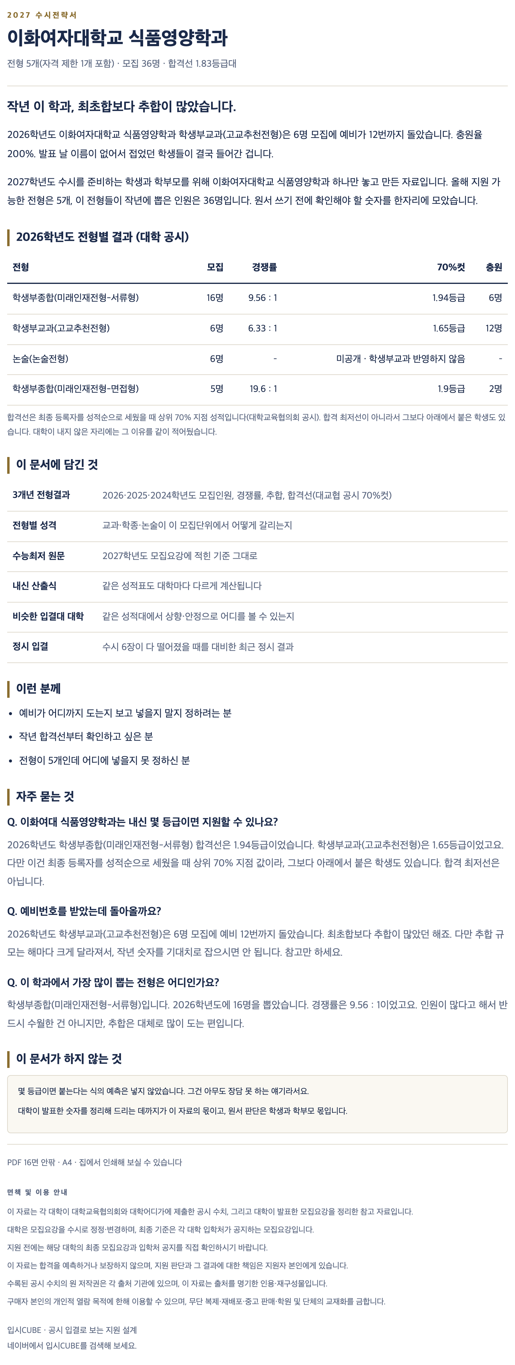 이화여대_식품영양학과_상세 이화여대_식품영양학과_상세