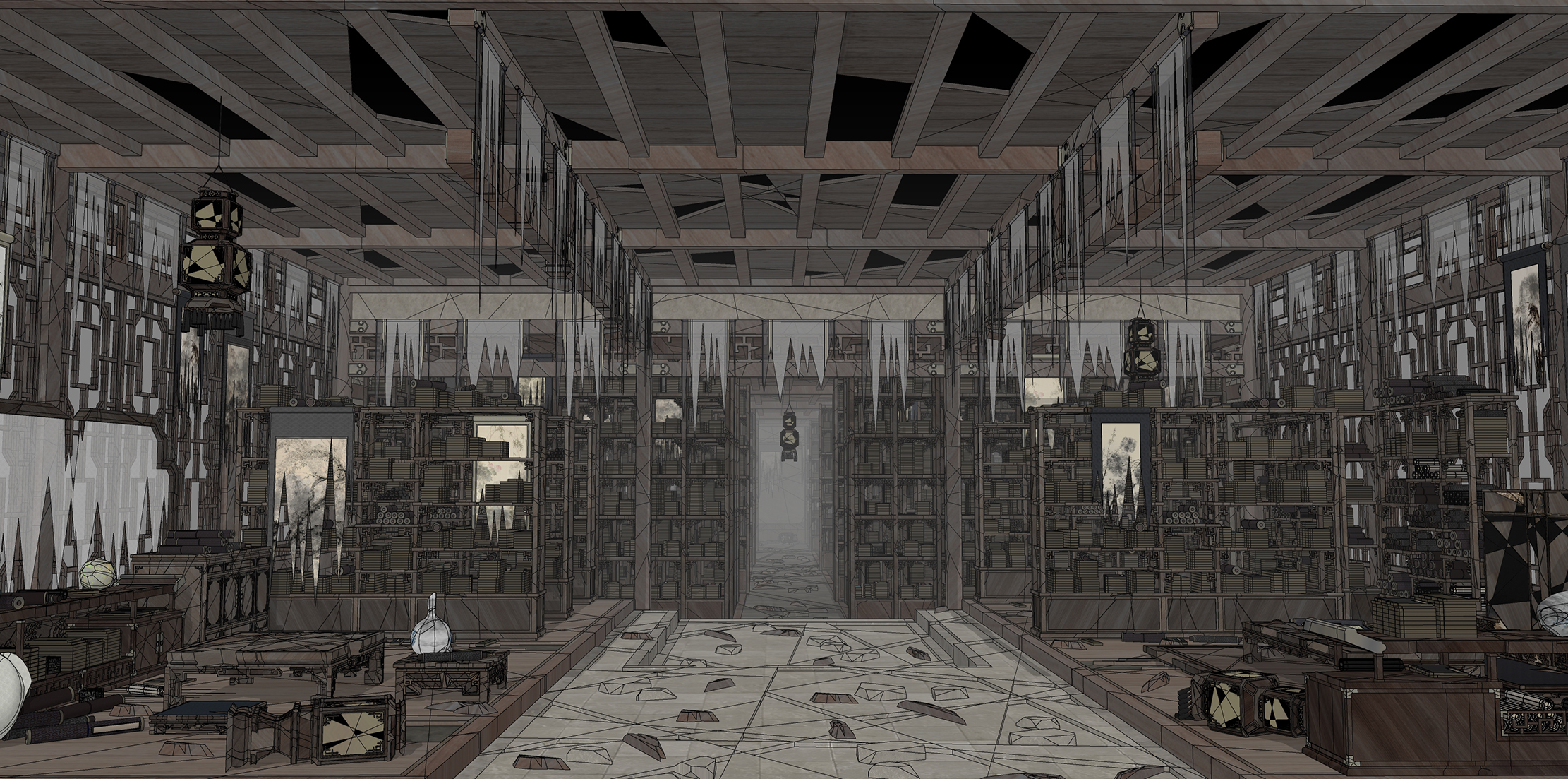 비급서고 폐허 Secret library ruin ver6-1