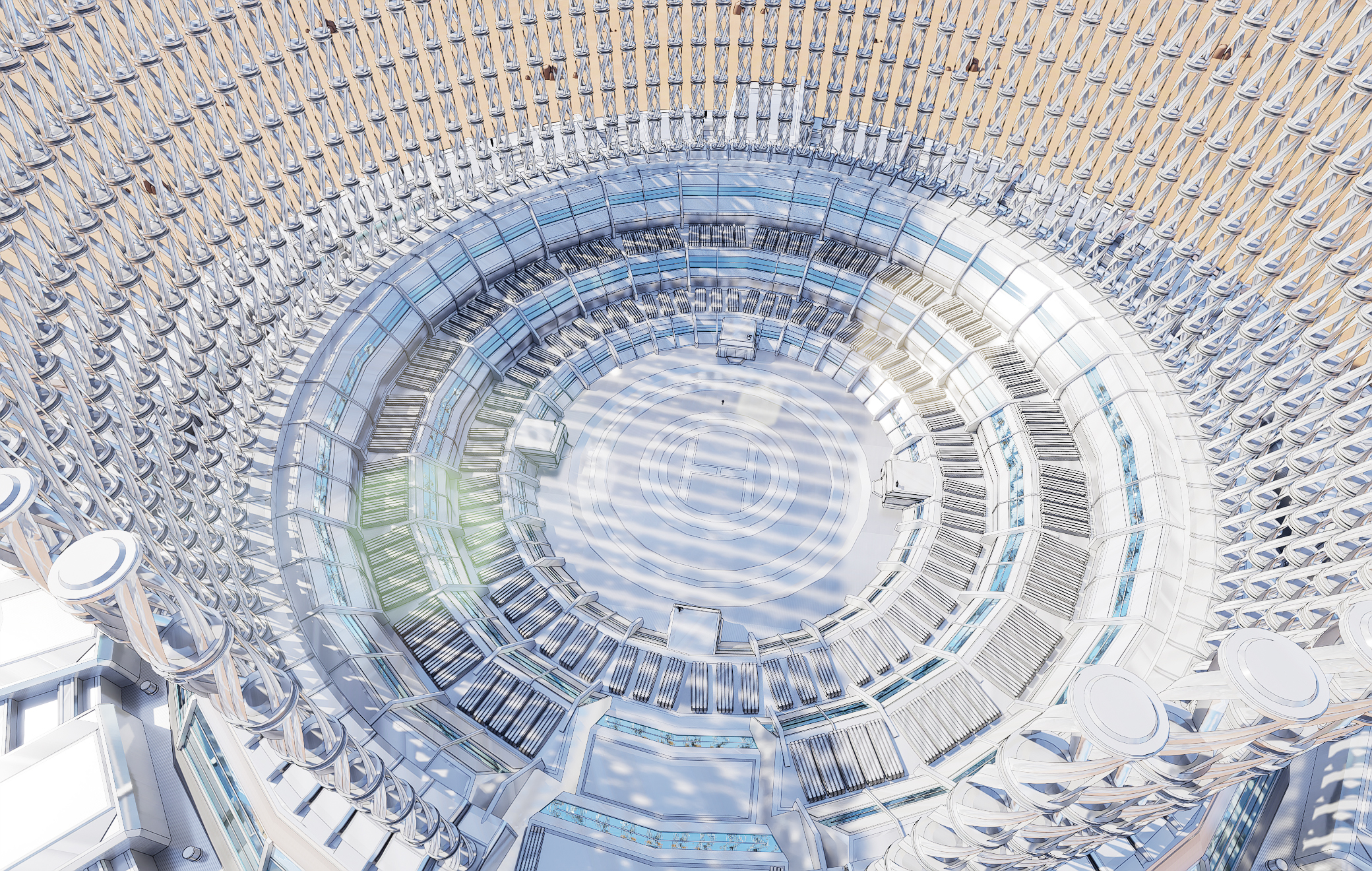 풍력발전소 렌더-2 풍력발전소 렌더-2