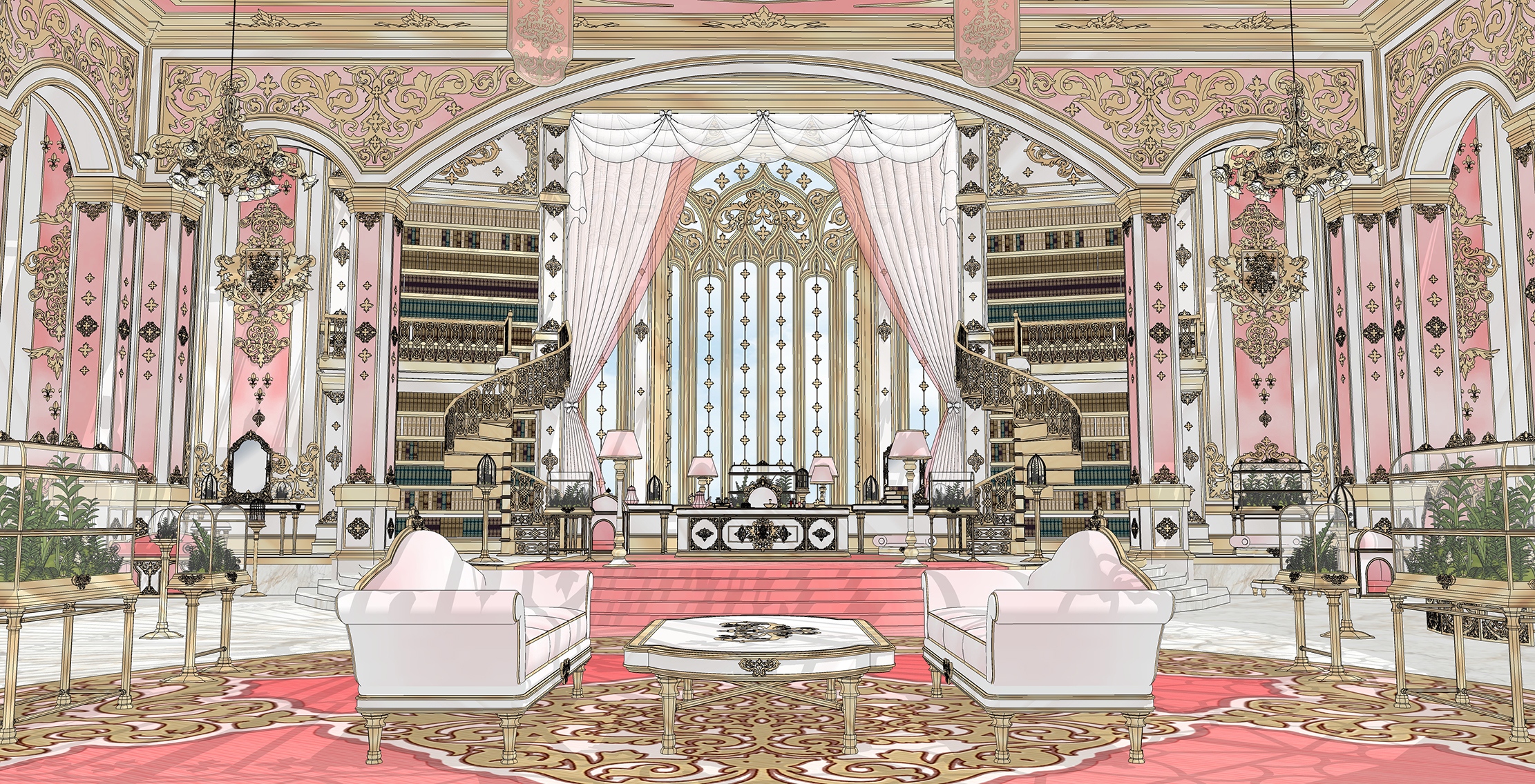 공주 집무실princess office-2 공주 집무실princess office-2