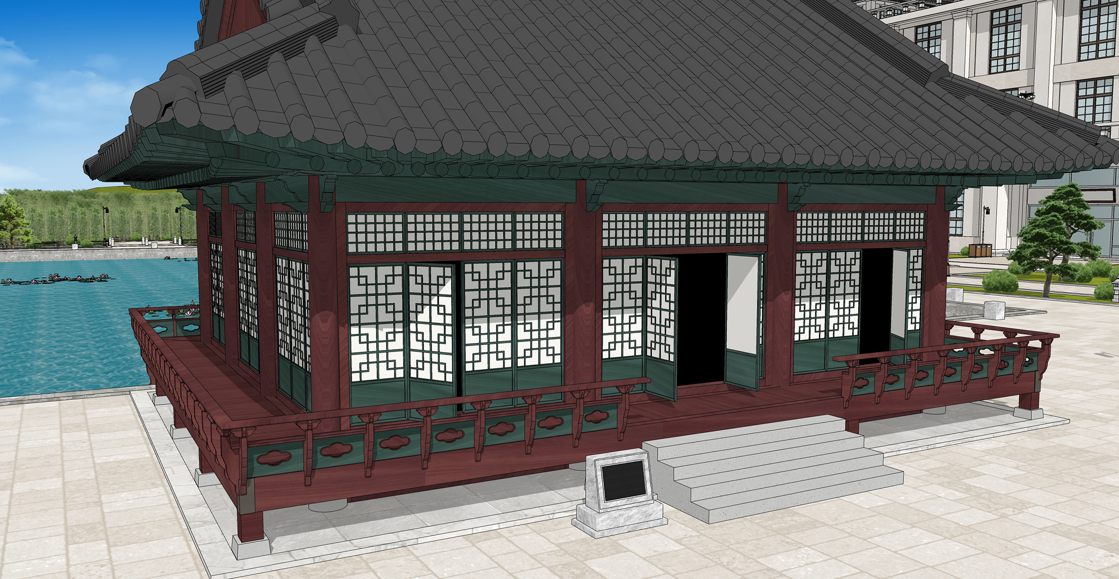 학교 동양풍학교Oriental-style school-32