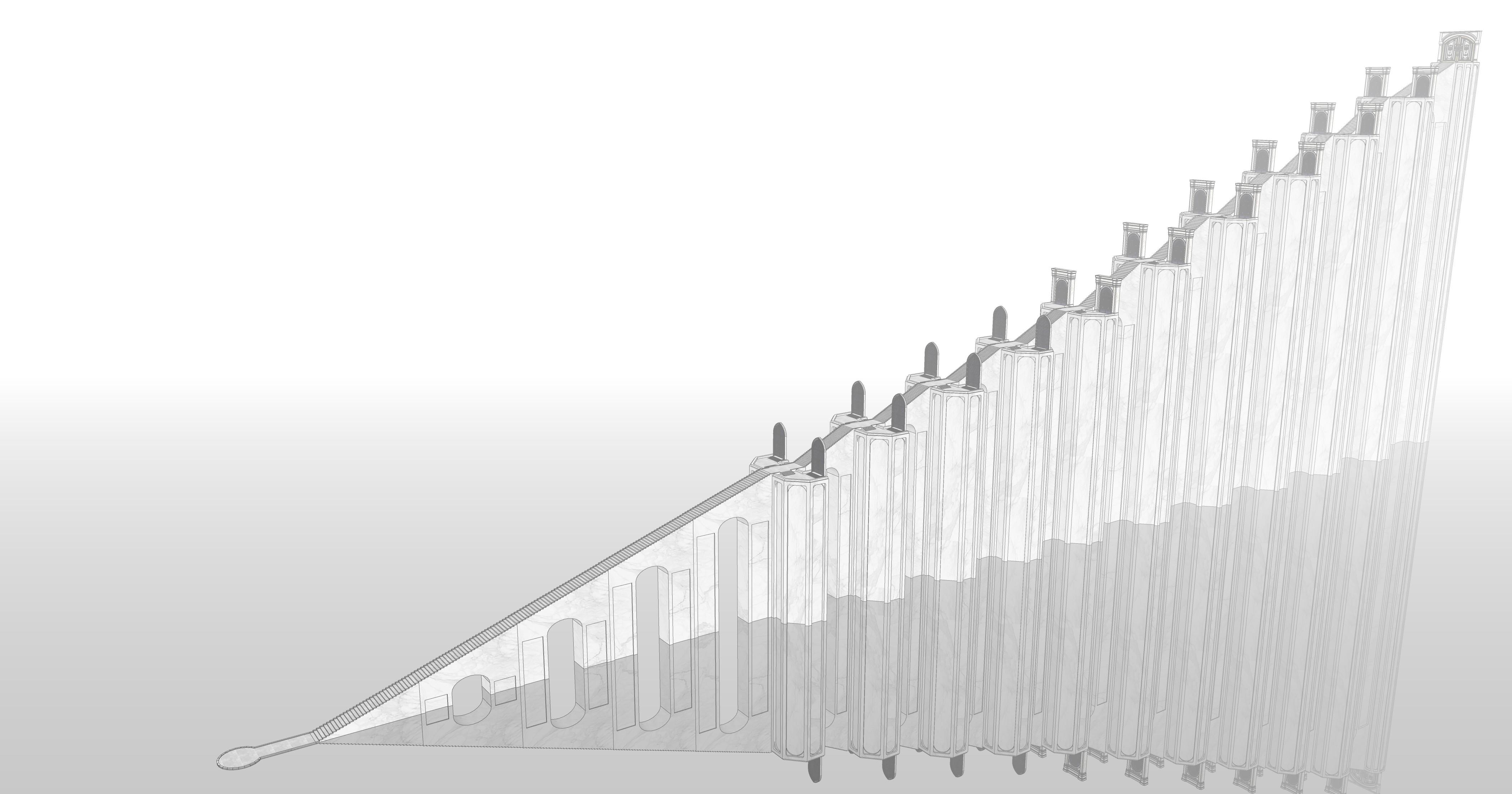 계단식 차원문Stepped Dimension Gate-9 계단식 차원문Stepped Dimension Gate-9