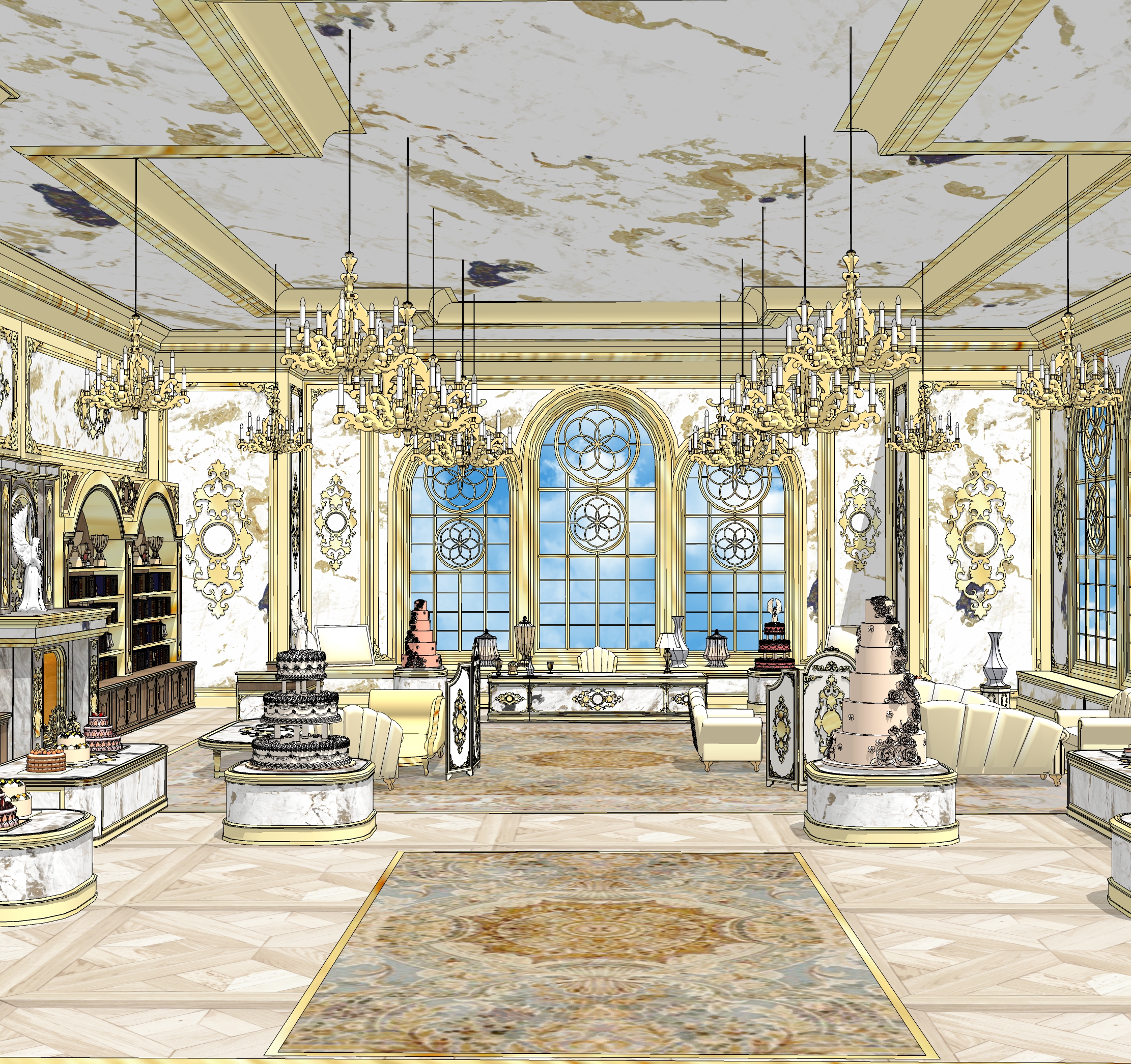 Dessert Shop Set-House Office-1