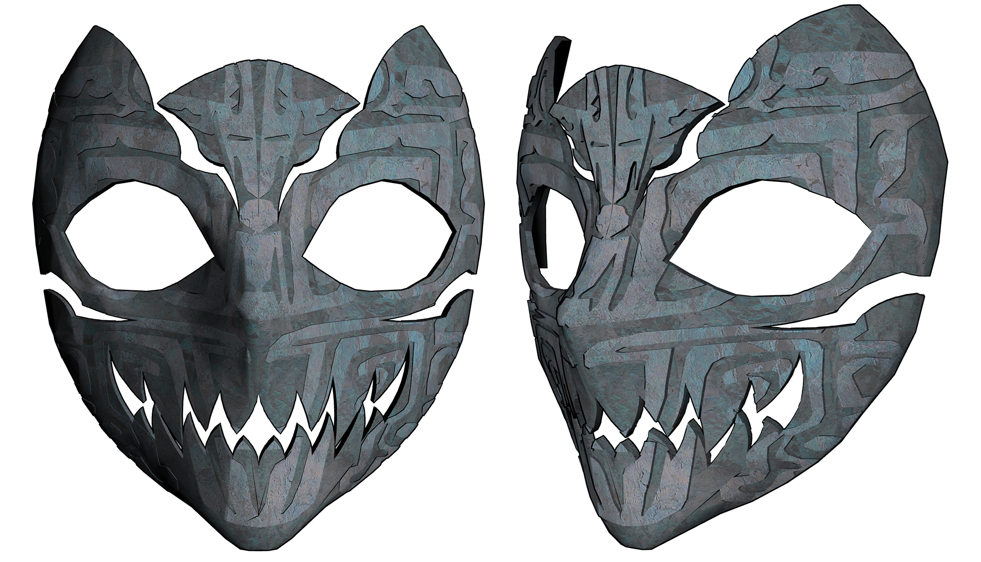 동양풍 가면 Oriental style mask A-12-3 동양풍 가면 Oriental style mask A-12-3