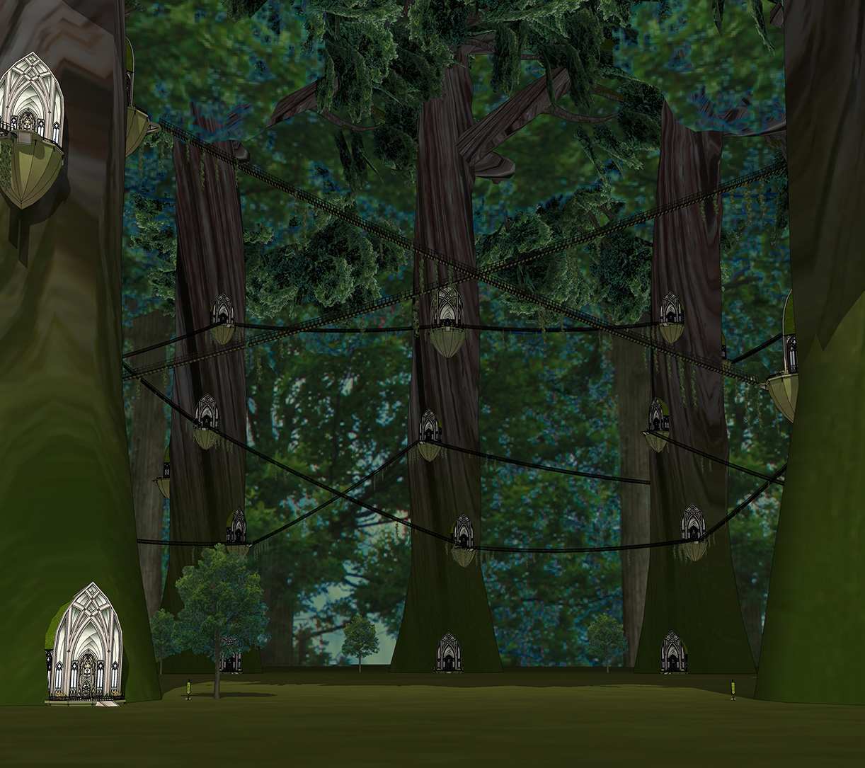 엘프 나무 마을2-2 엘프 나무 마을2-2