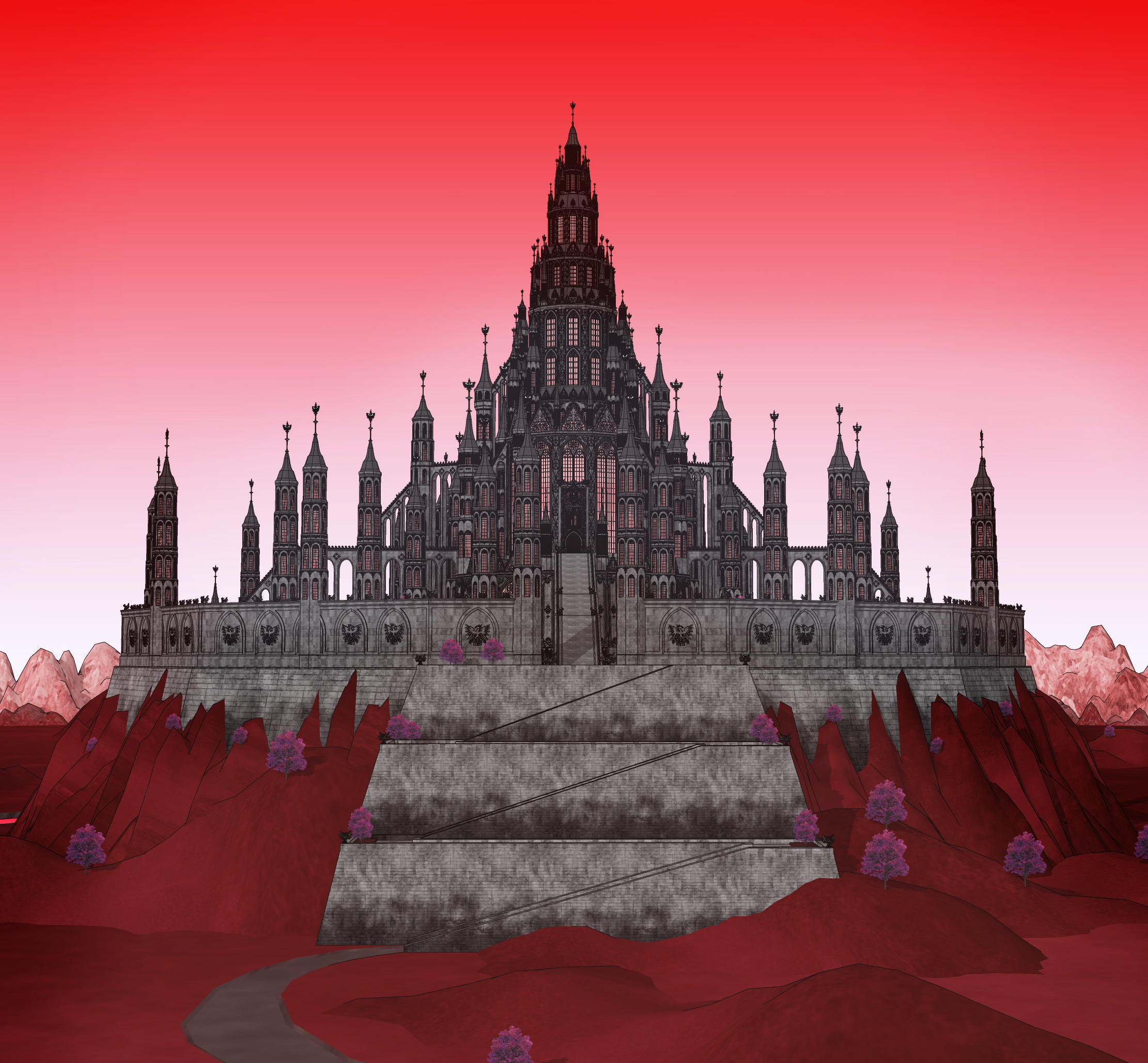 판타지 검은 성fantasy dark castle-1보정