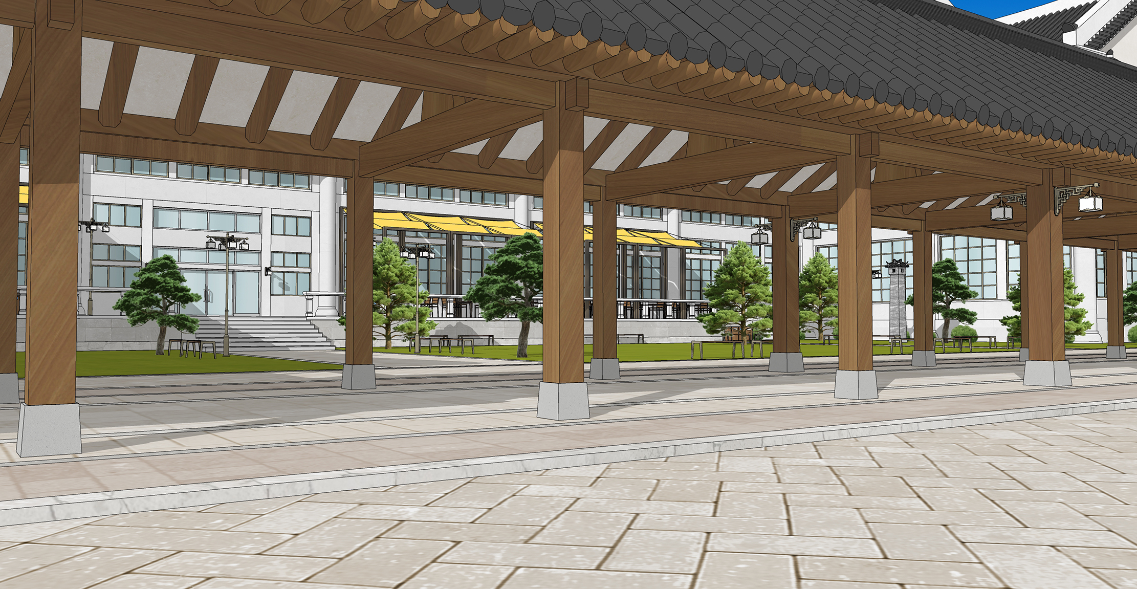 학교 동양풍학교Oriental-style school-18
