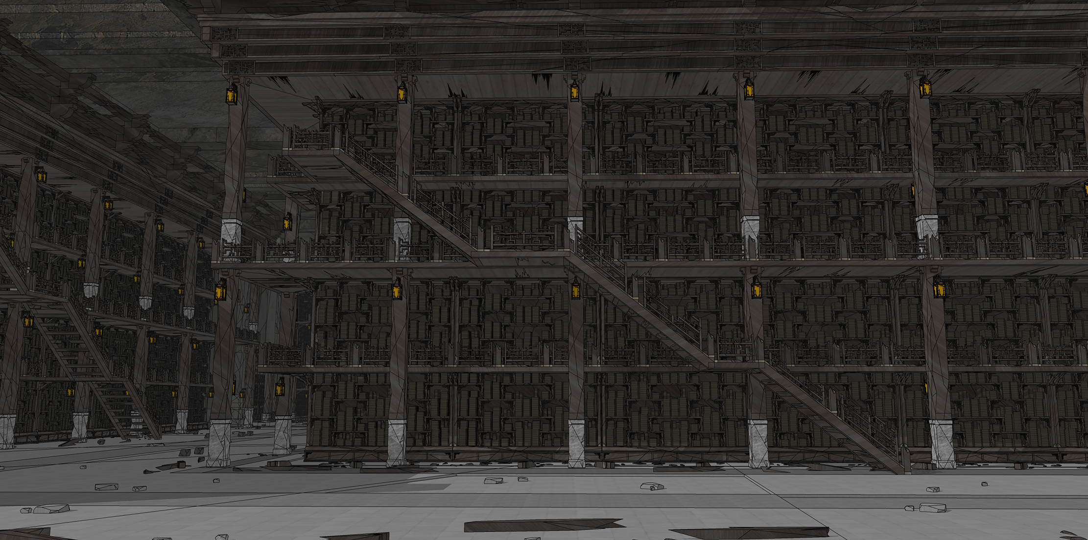 비급서고 폐허 Secret library ruin ver3-10