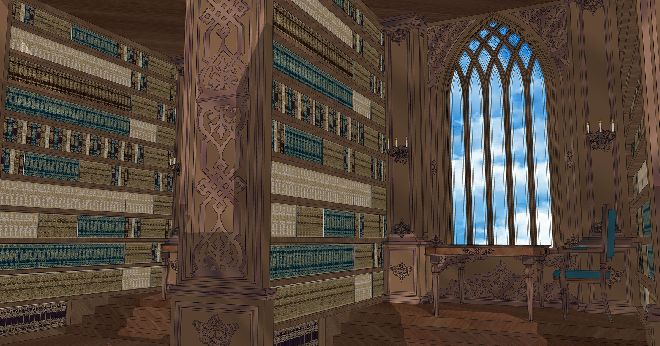 복도형 도서관Corridor-type library-2 복도형 도서관Corridor-type library-2