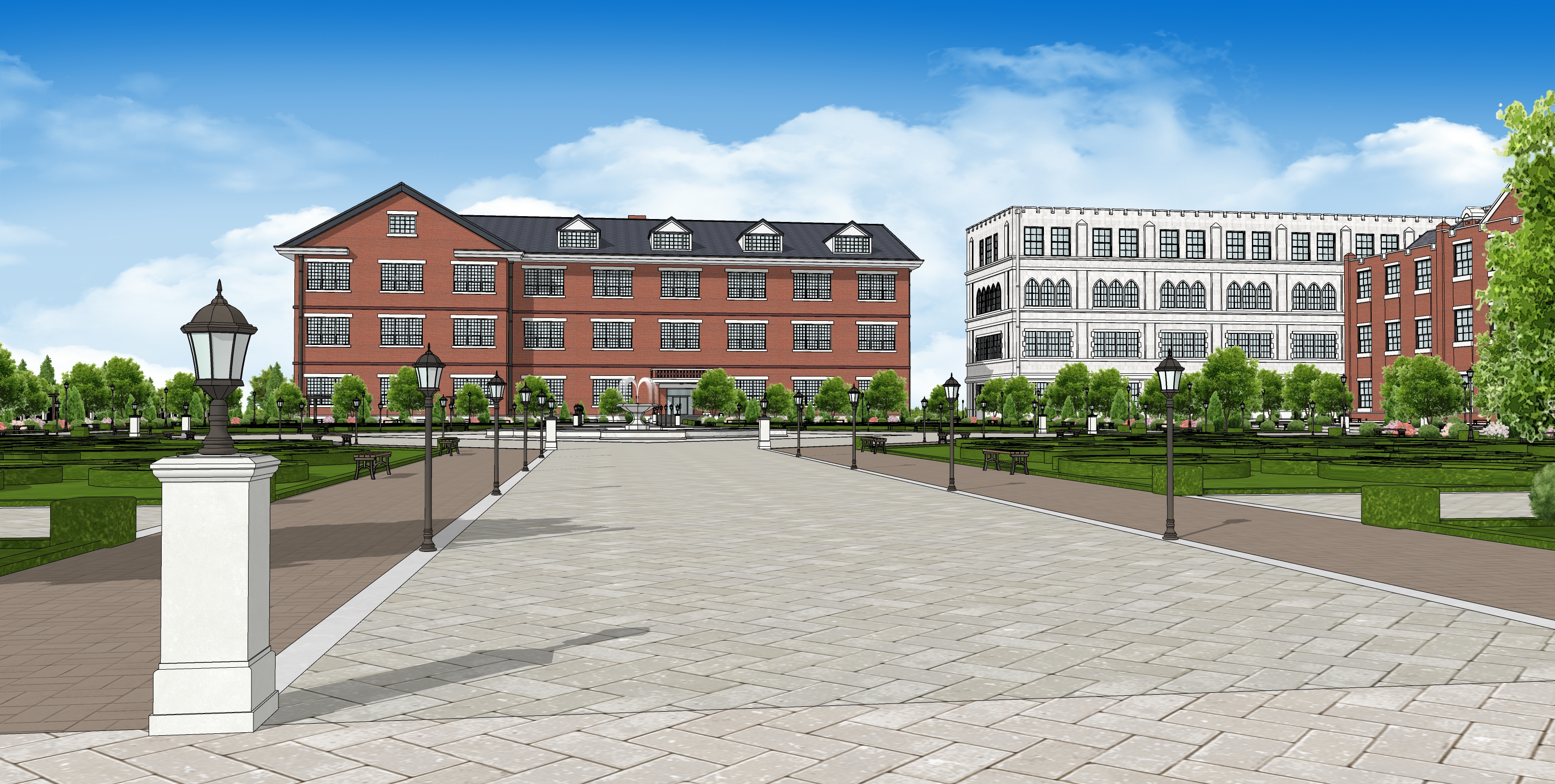 학교 서양풍학교 Western-style school-11 학교 서양풍학교 Western-style school-11