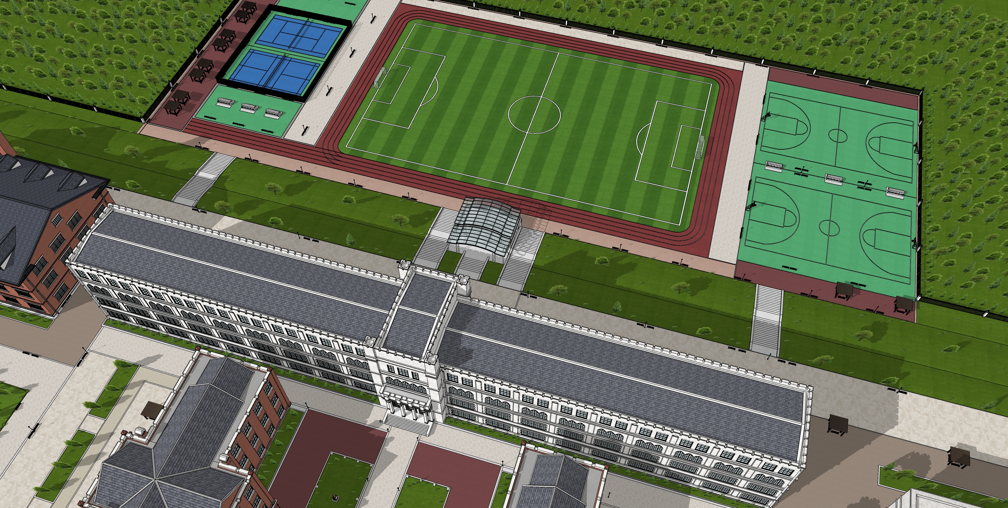 학교 서양풍학교 Western-style school-15 학교 서양풍학교 Western-style school-15