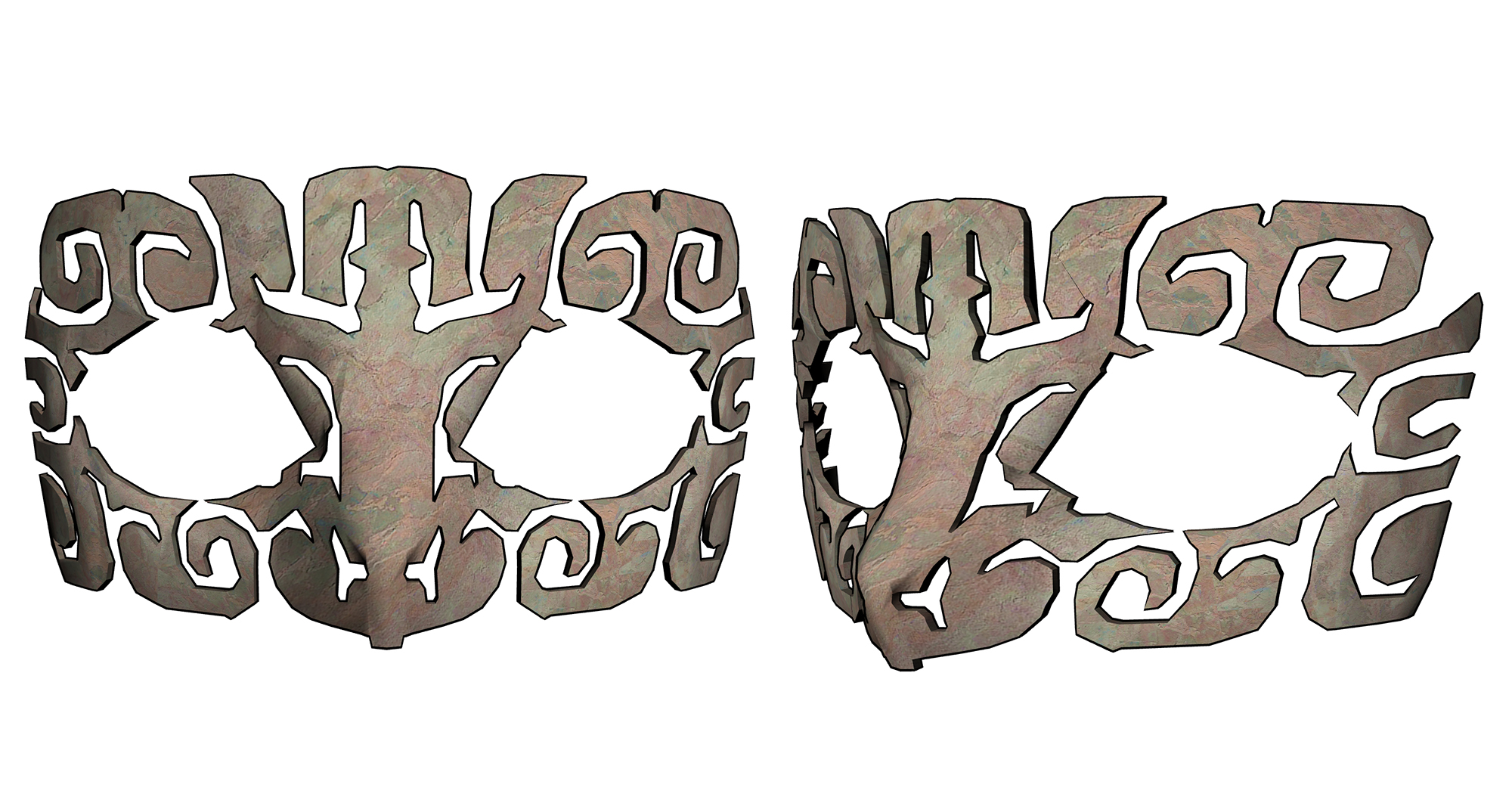 동양풍 가면 Oriental style mask A-10-3 동양풍 가면 Oriental style mask A-10-3