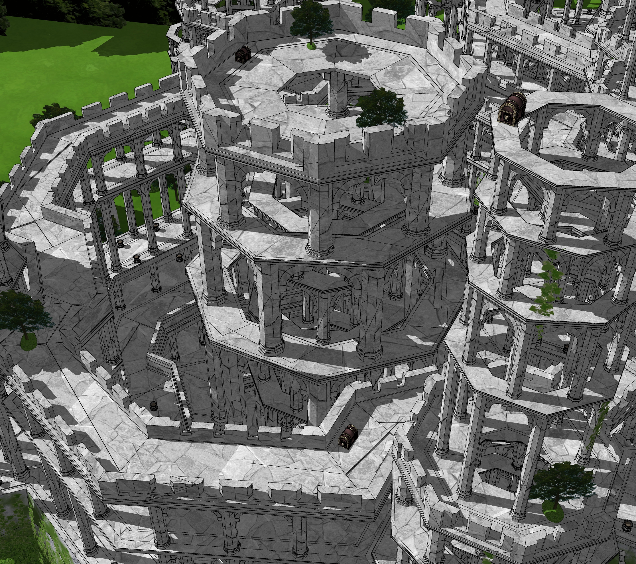 대형 유적 폐허2-13