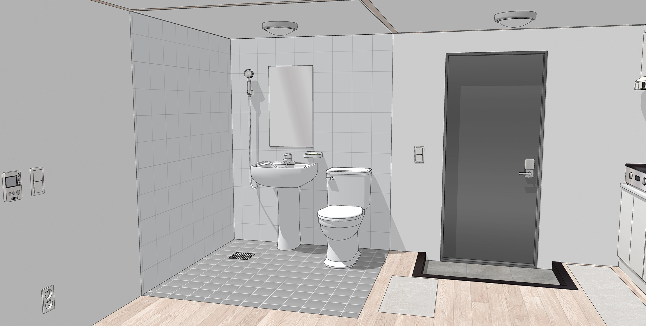 지하원룸Basement One Room-7