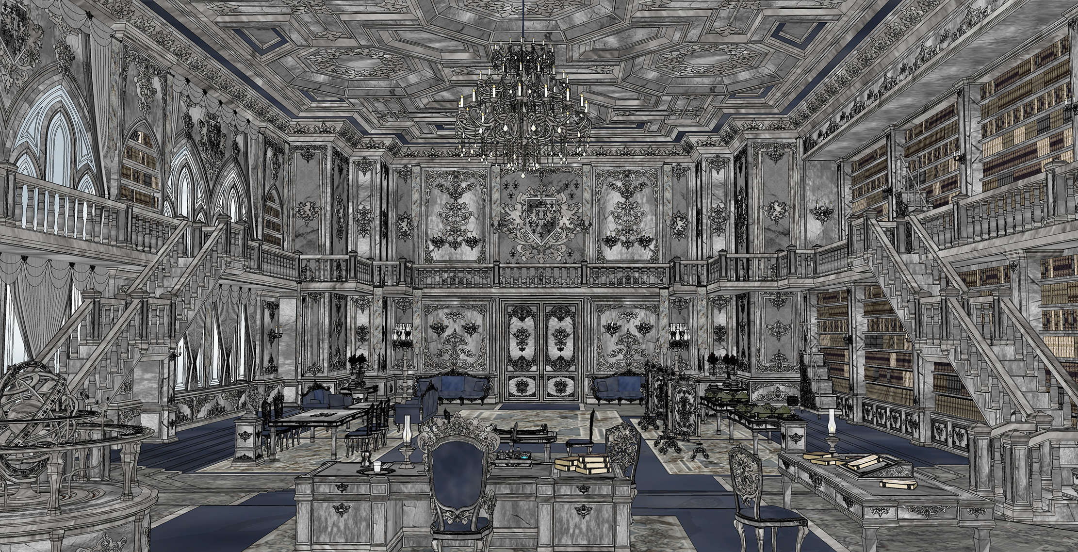 집무실 폐허office ruins-3 집무실 폐허office ruins-3