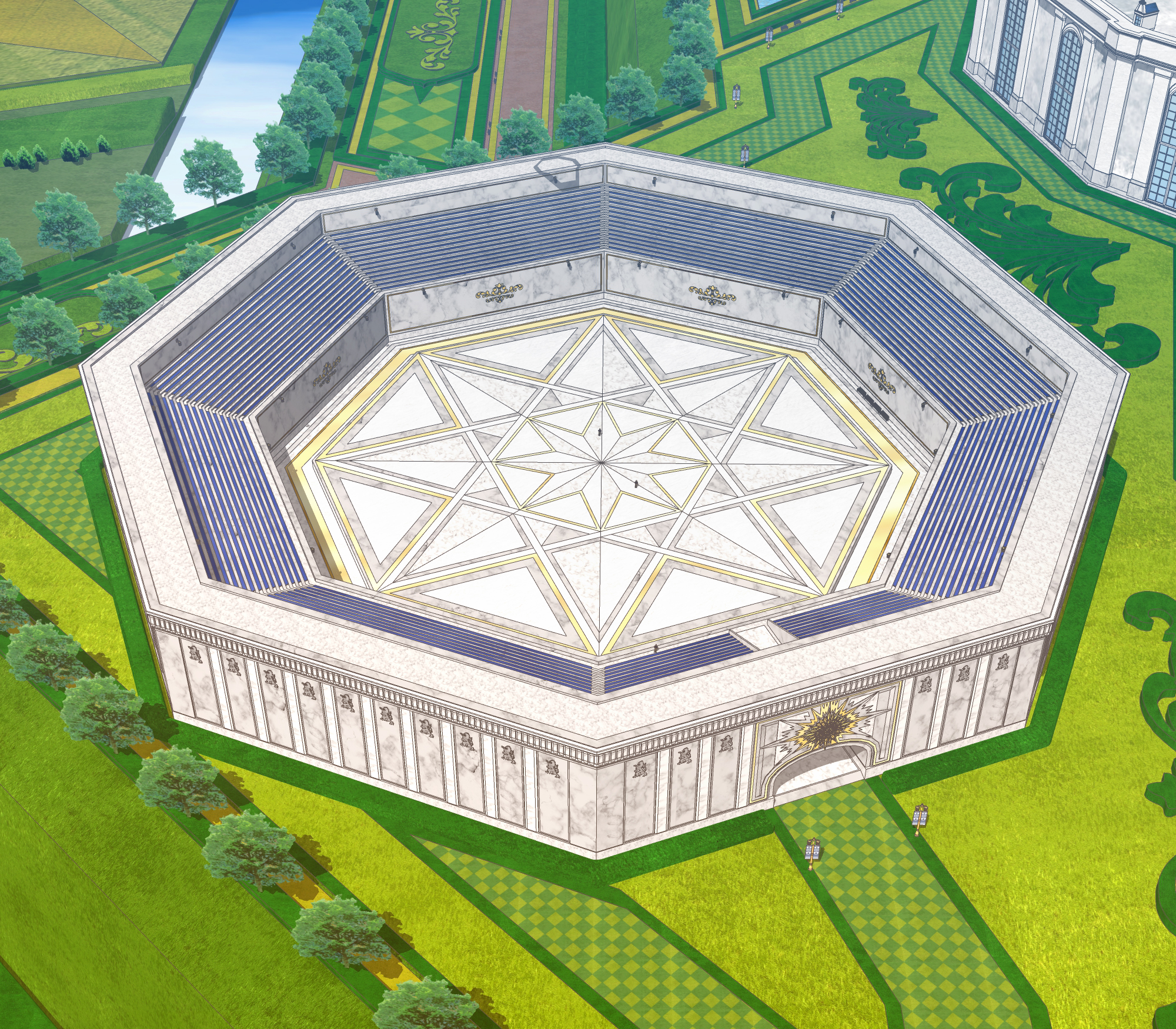 마탑1차 완성 보정 투기장 탑