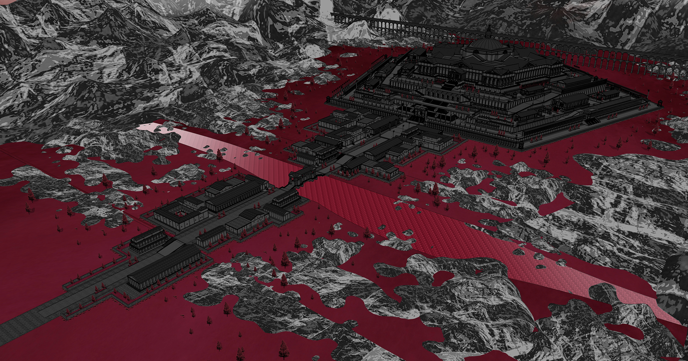 마족 신전 마을Demon Temple Village-1