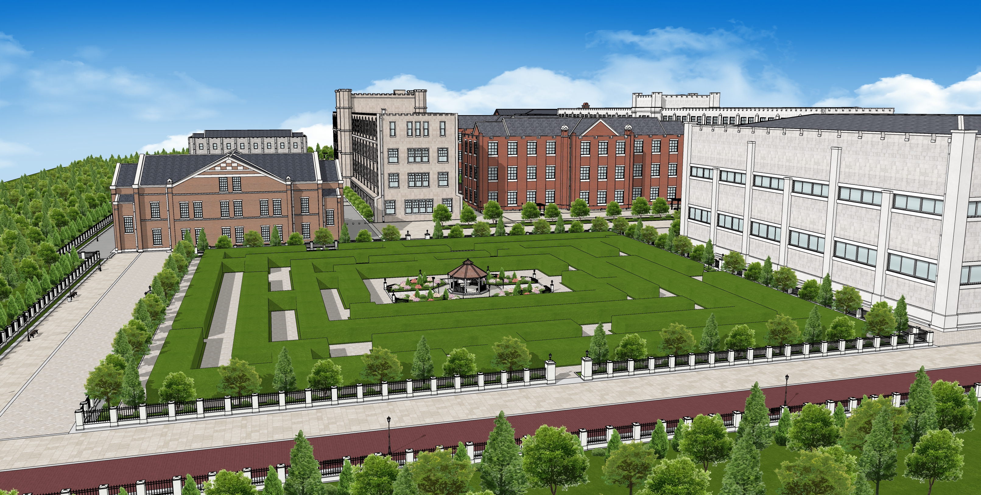 학교 서양풍학교 Western-style school-36 학교 서양풍학교 Western-style school-36