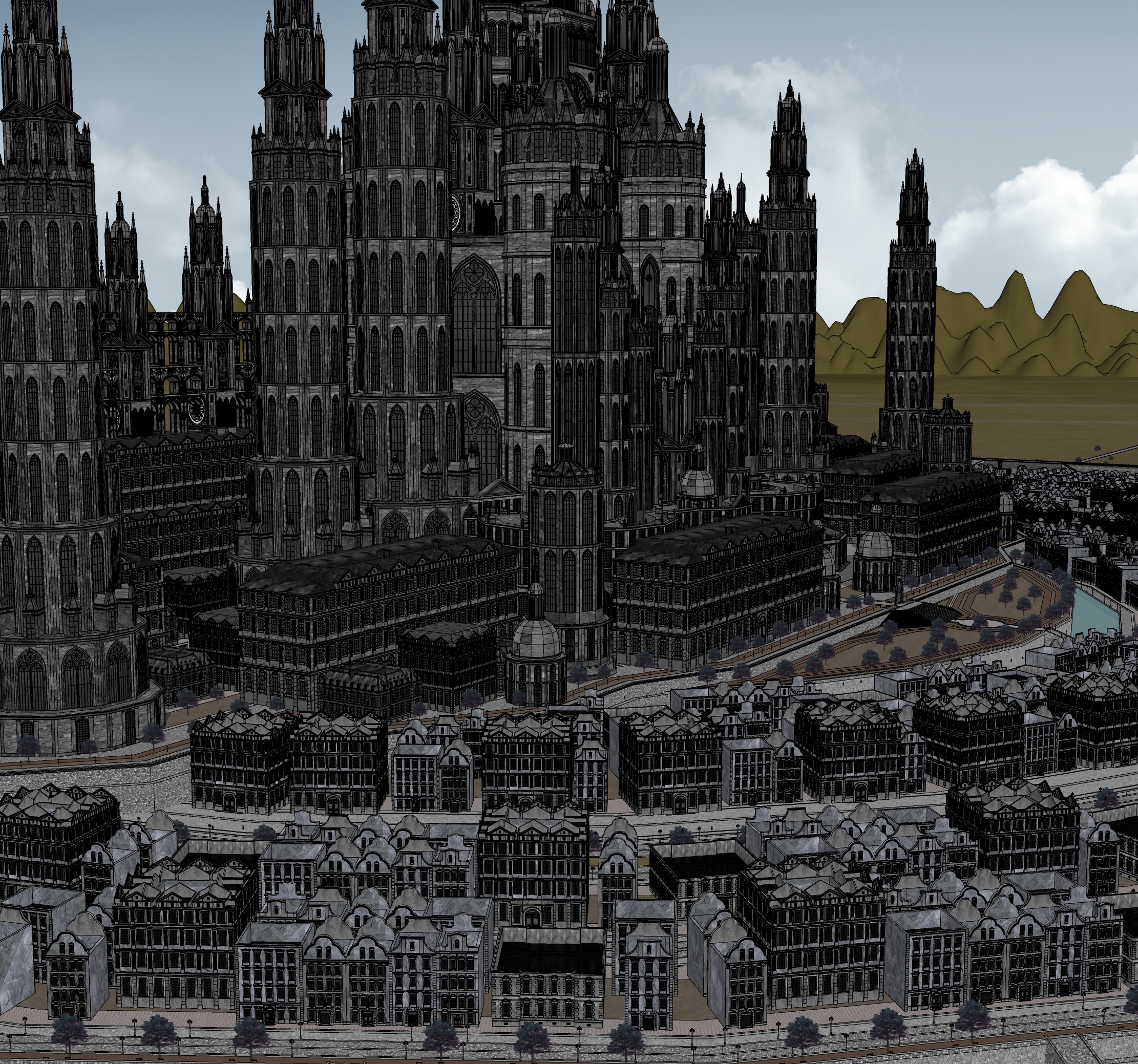 Wizard's City Castle Version Ruins_마탑도시 성 폐허버전-1-5