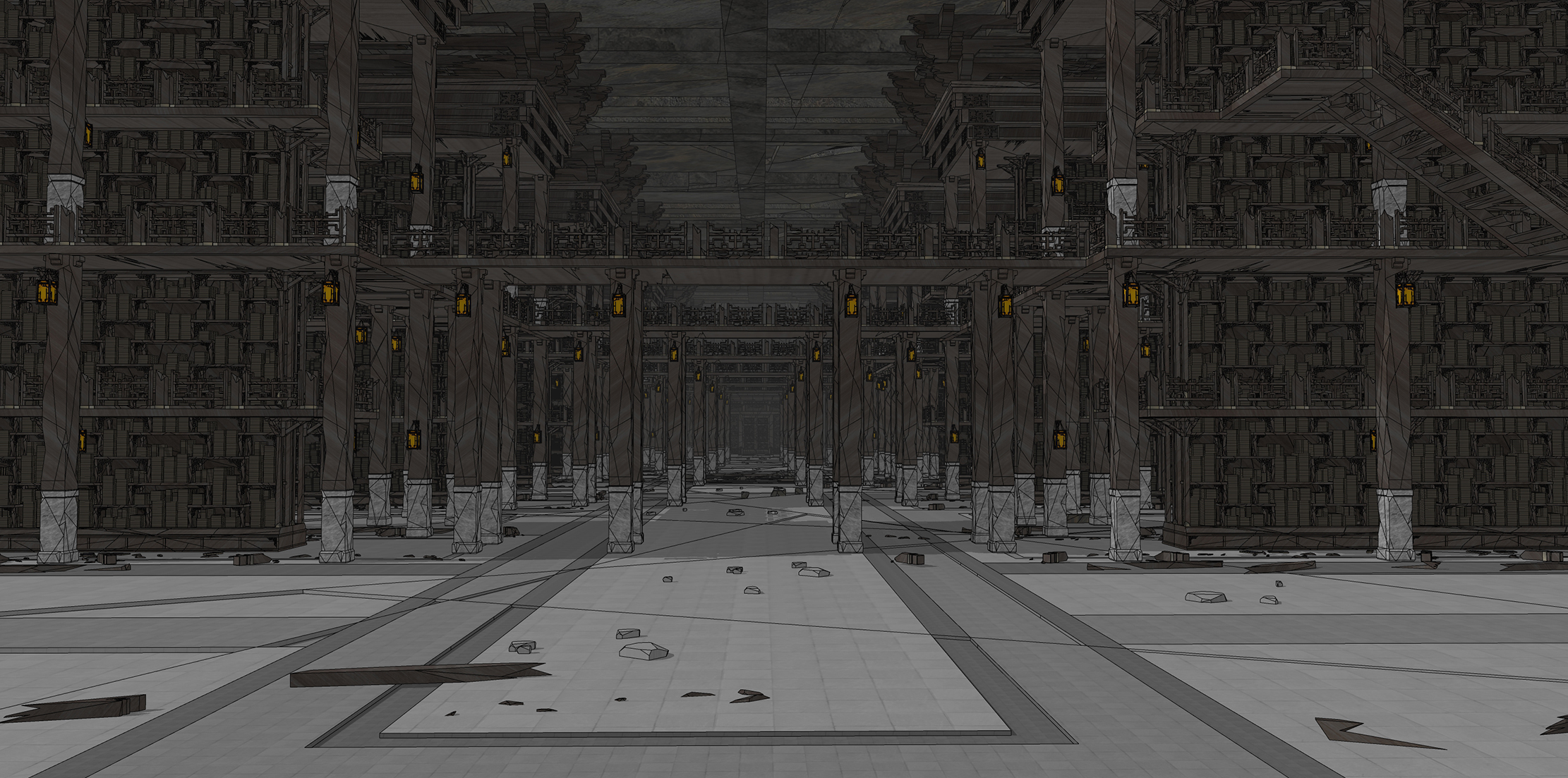 비급서고 폐허 Secret library ruin ver3-9