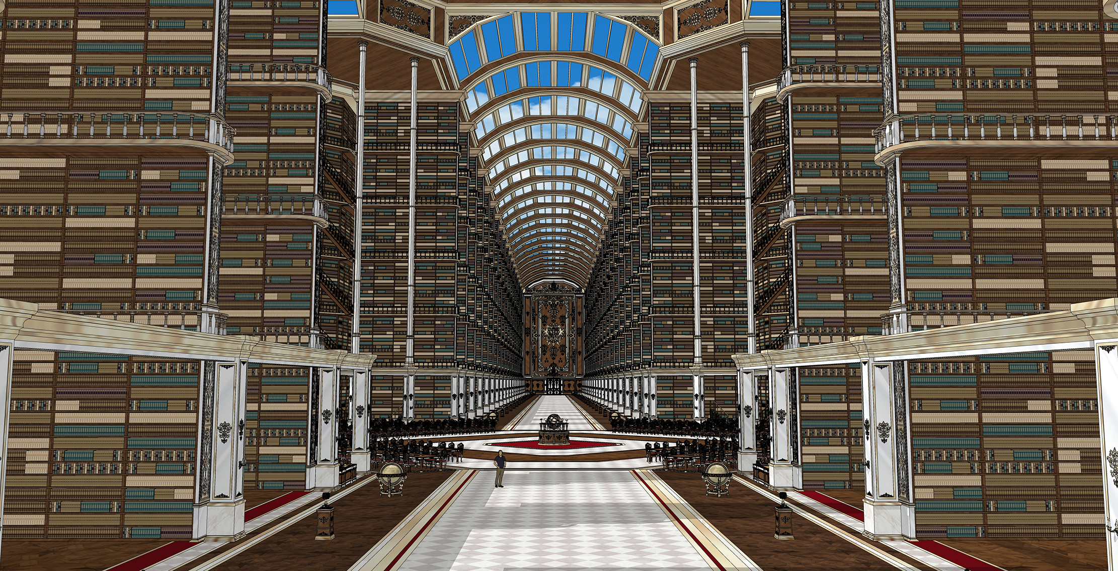 왕실 도서관 royal library-2 왕실 도서관 royal library-2